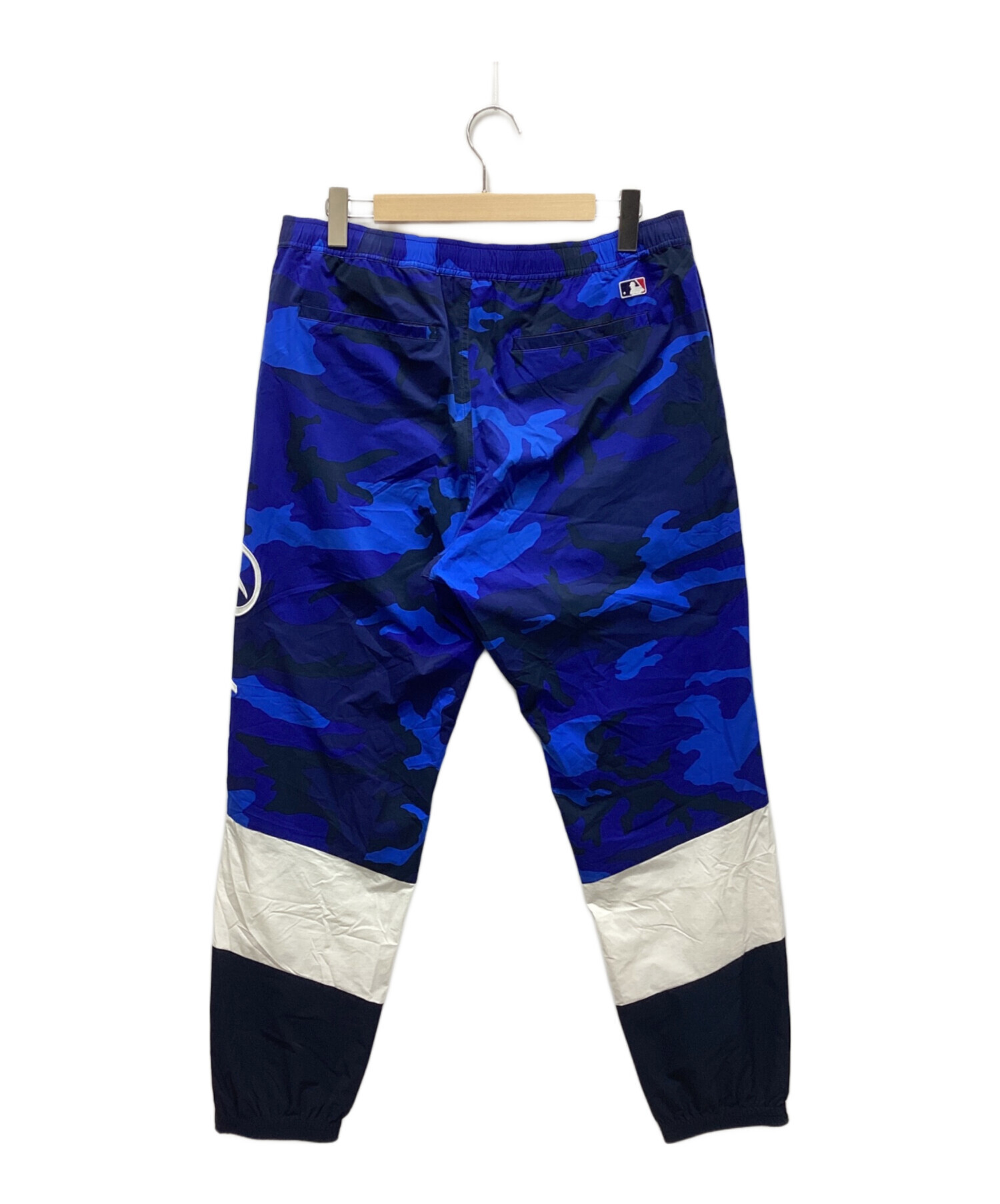 Bristol トラックパンツ ネイビー 中古・古着通販】Bristol (ブリストル) トラックパンツ ブルー サイズ