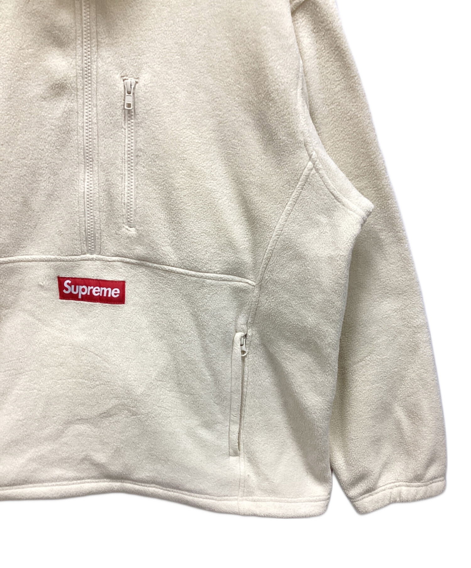 中古・古着通販】SUPREME (シュプリーム) ハーフジップフリース 
