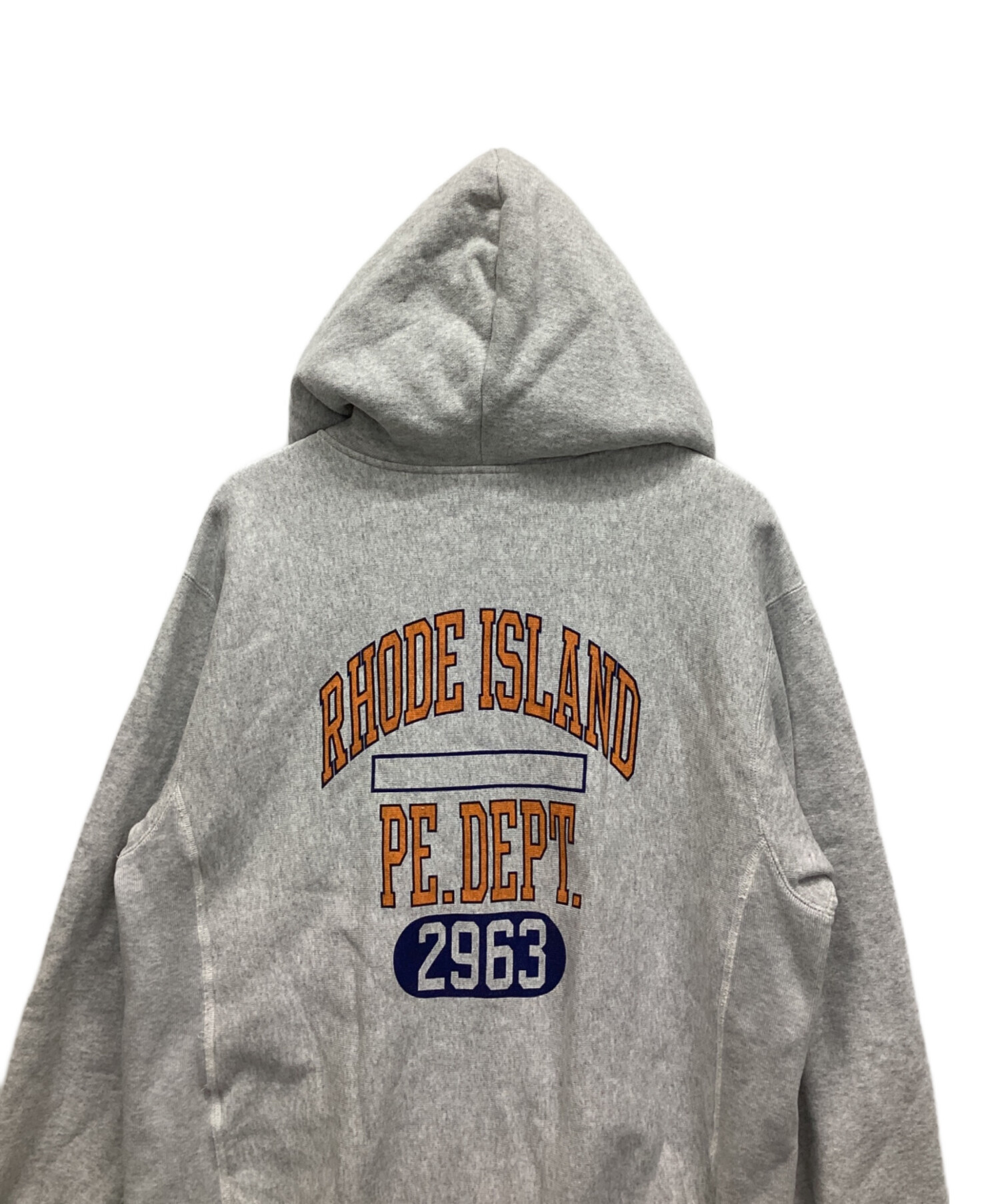Champion グレー パーカー 03 California Crew Champion チャンピオン カレッジプリント リバースウィーブ スウェット