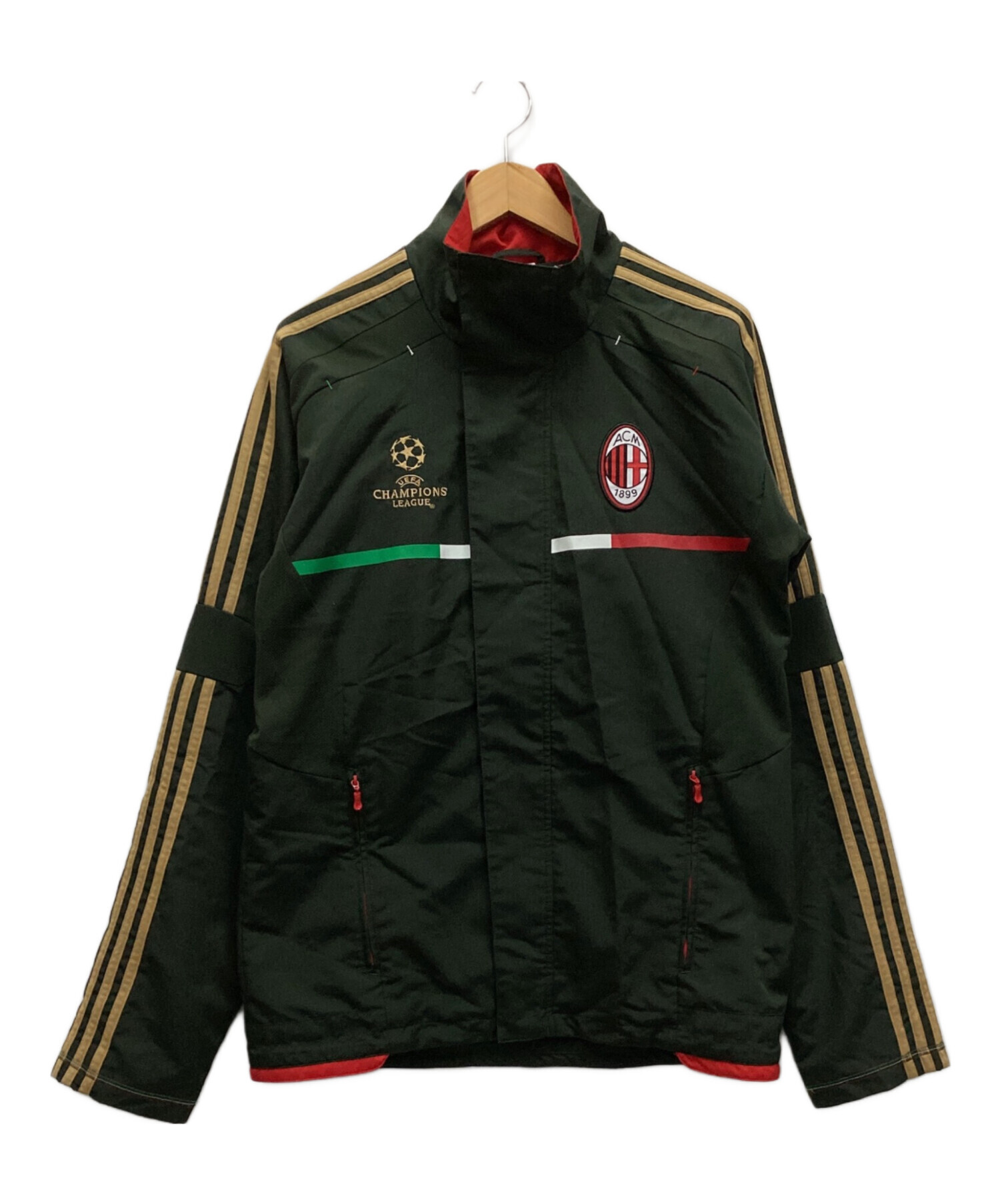 中古・古着通販】adidas (アディダス) セットアップジャージ グリーン 