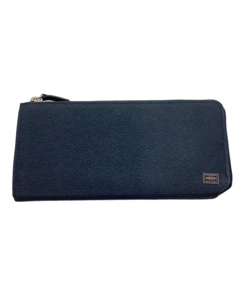 中古・古着通販】PORTER (ポーター) 長財布 ネイビー｜ブランド