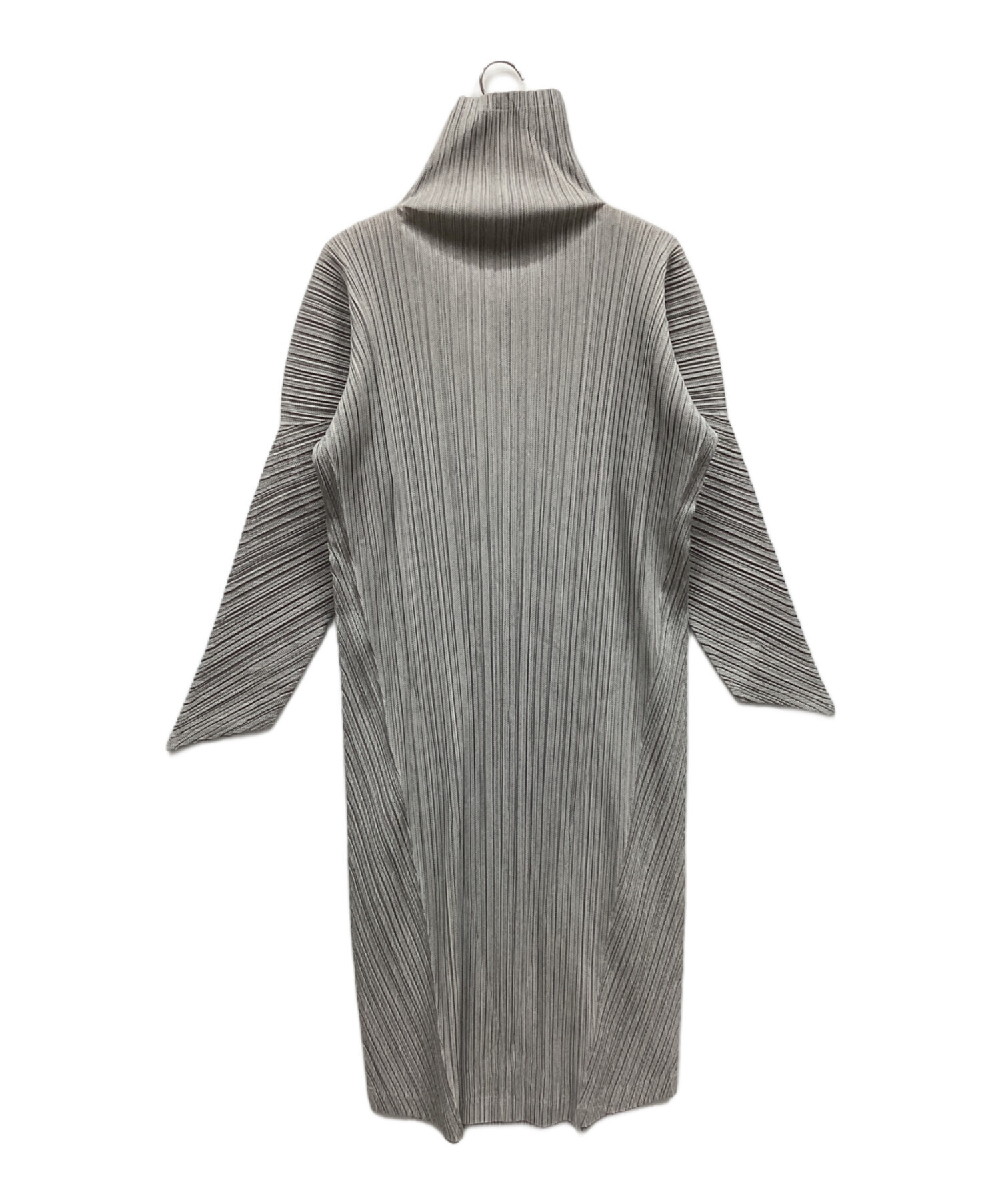 中古・古着通販】PLEATS PLEASE (プリーツプリーズ) ワンピース グレー