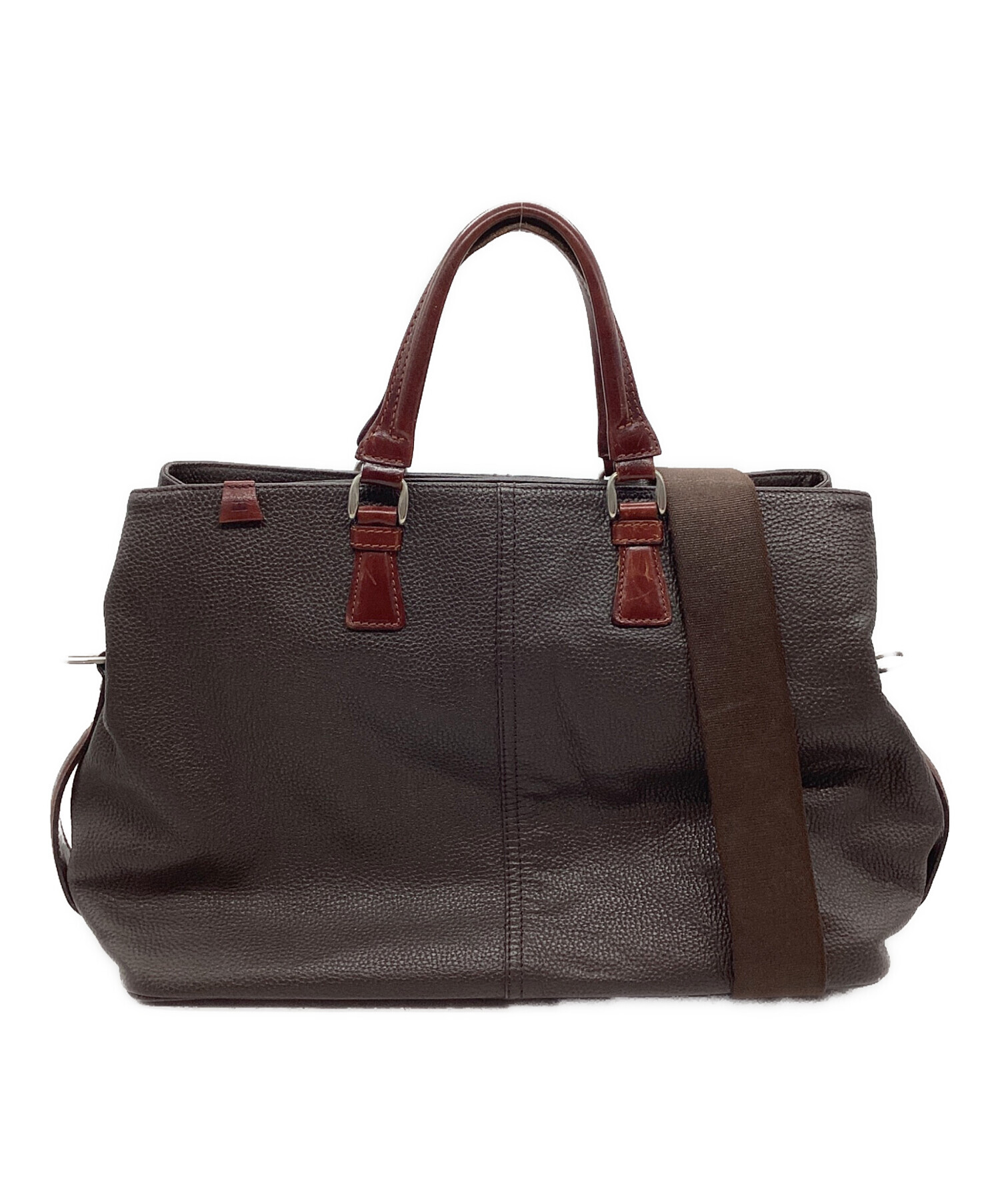 中古・古着通販】FIVEWOODS (ファイブウッズ) 2WAYバッグ ブラウン 