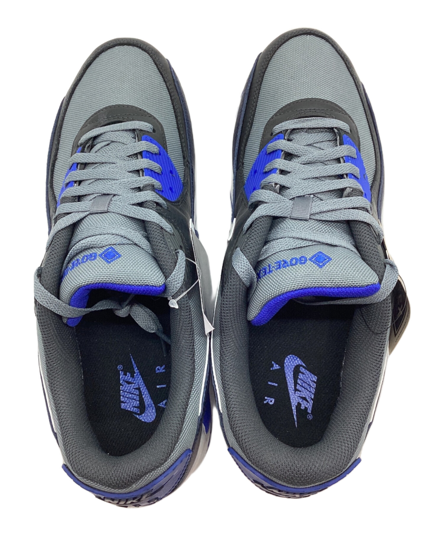 中古・古着通販】NIKE (ナイキ) スニーカー グレー×ブルー サイズ:30 