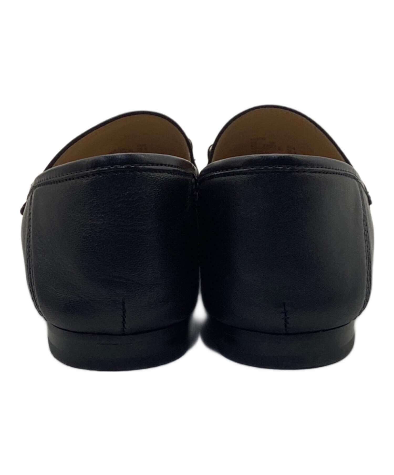 中古・古着通販】COACH (コーチ) ローファー ブラック サイズ