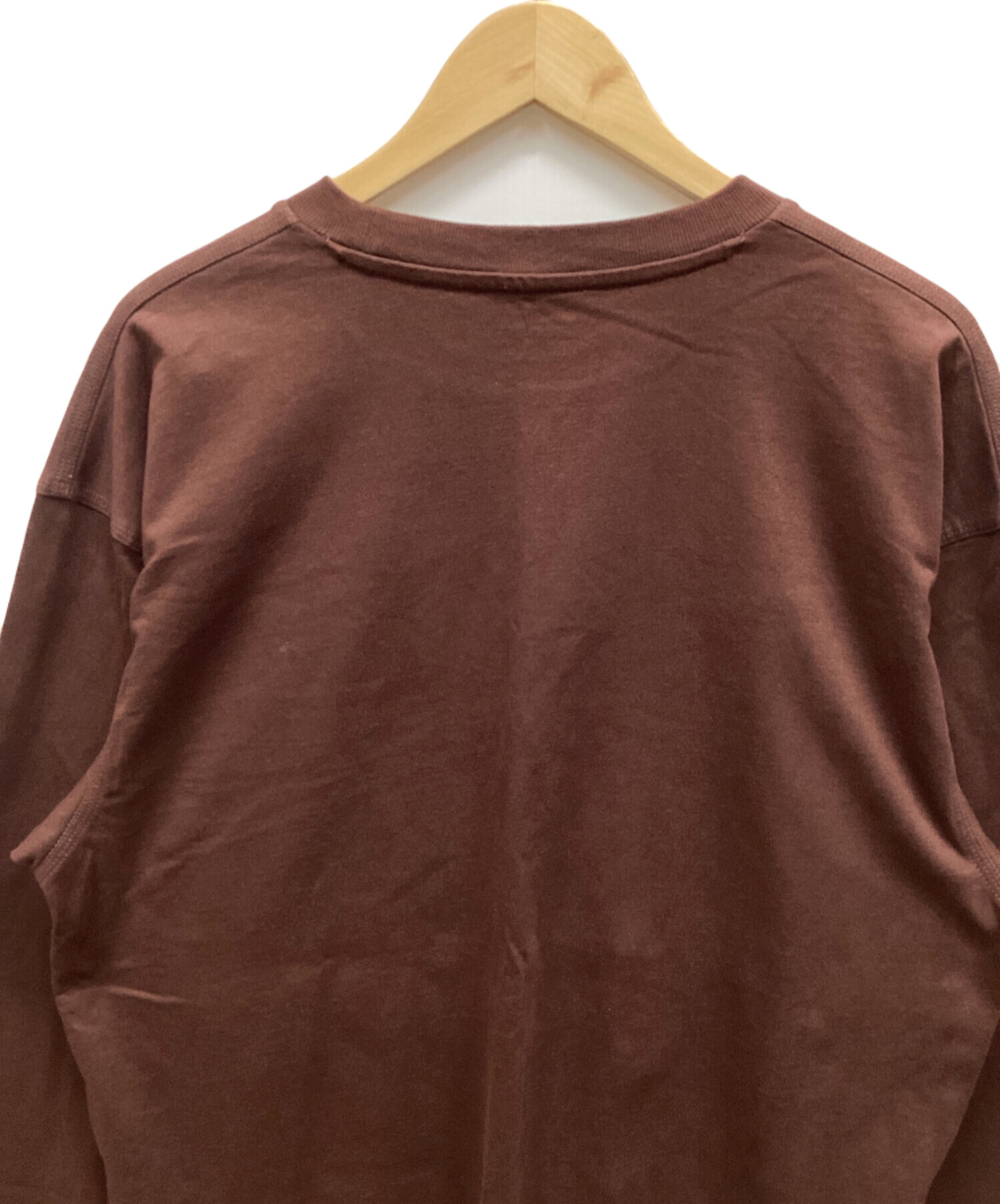 中古・古着通販】CarHartt (カーハート) 長袖カットソー ブラウン 
