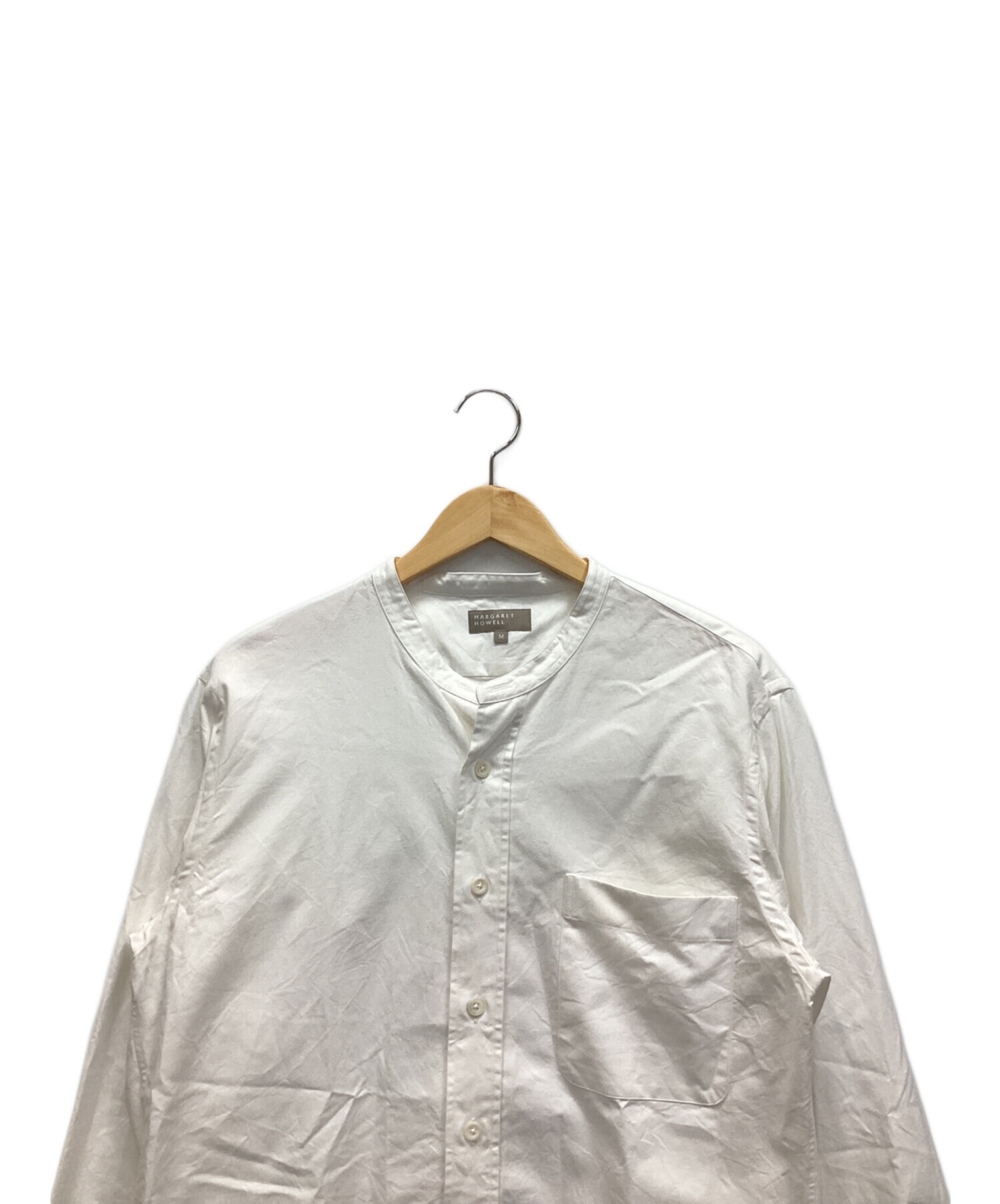 中古・古着通販】MARGARET HOWELL (マーガレットハウエル) 長袖シャツ 