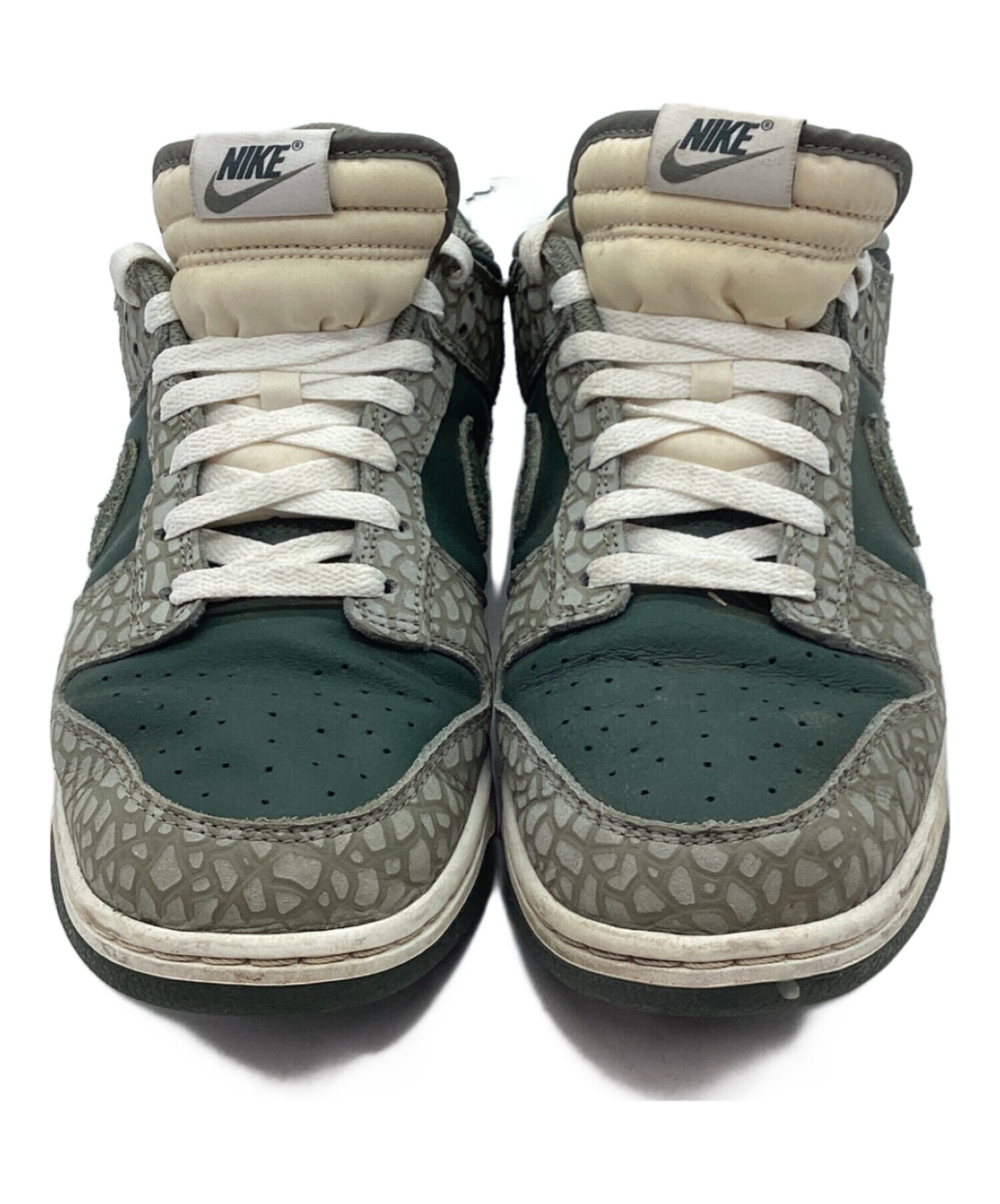 中古・古着通販】NIKE (ナイキ) スニーカー グリーン×グレー サイズ:29 