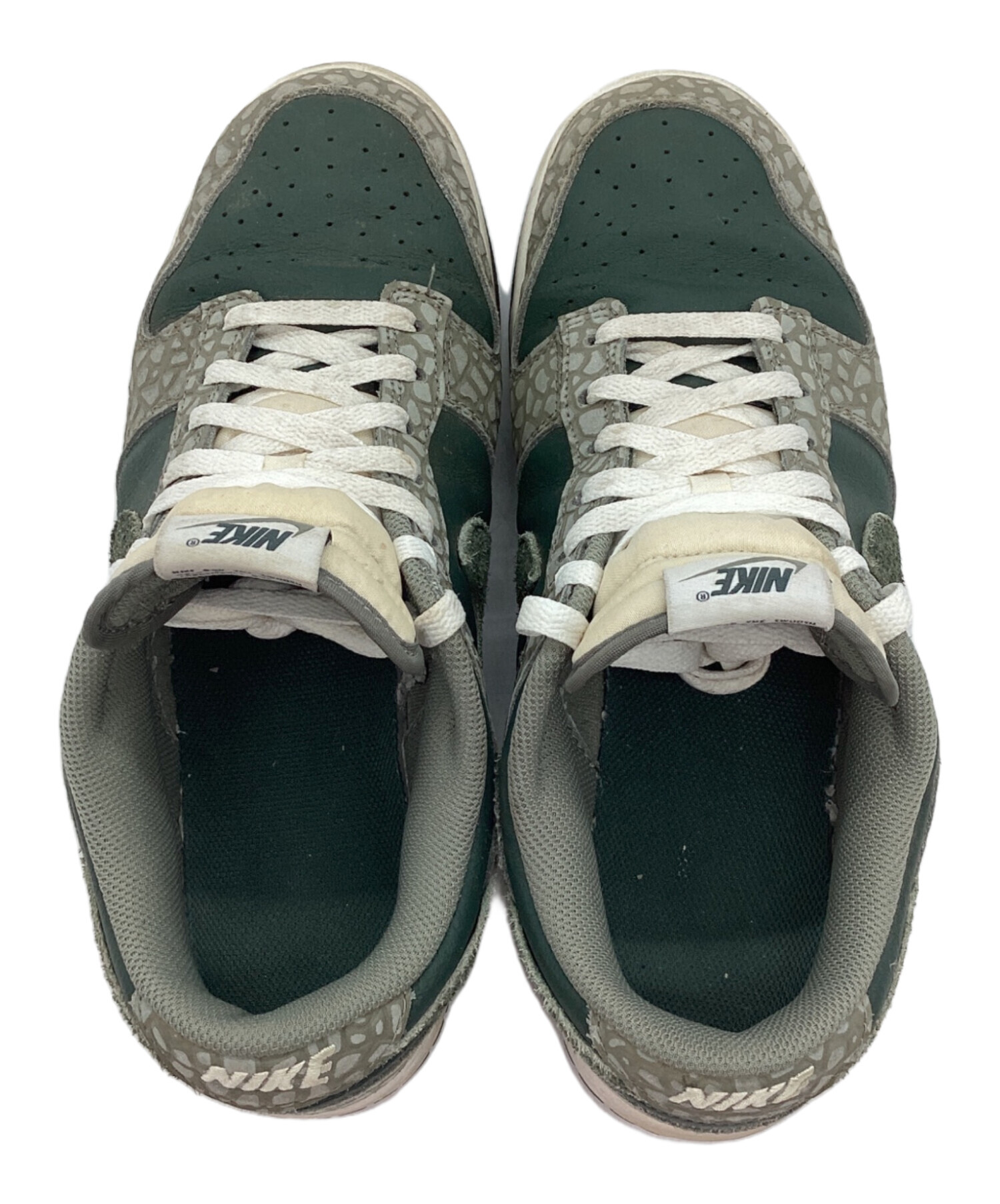中古・古着通販】NIKE (ナイキ) スニーカー グリーン×グレー サイズ:29 