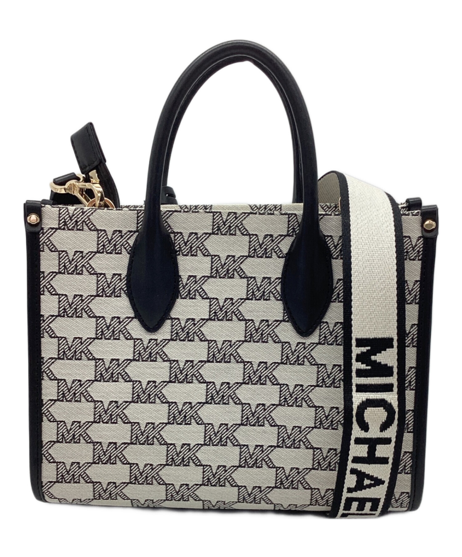 中古・古着通販】MICHAEL KORS (マイケルコース) 2WAYバッグ ホワイト 