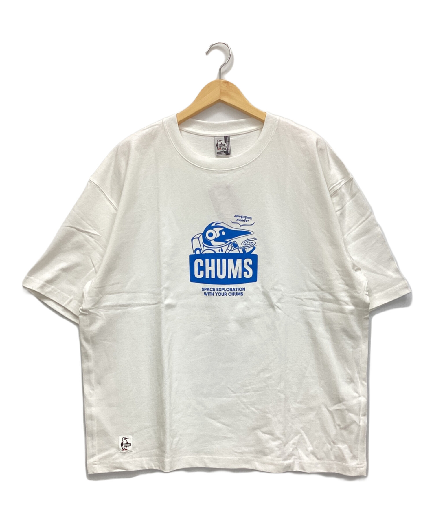 ちゃむ 中古・古着通販】CHUMS (チャムス) Tシャツ ホワイト サイズ:XL 未使用