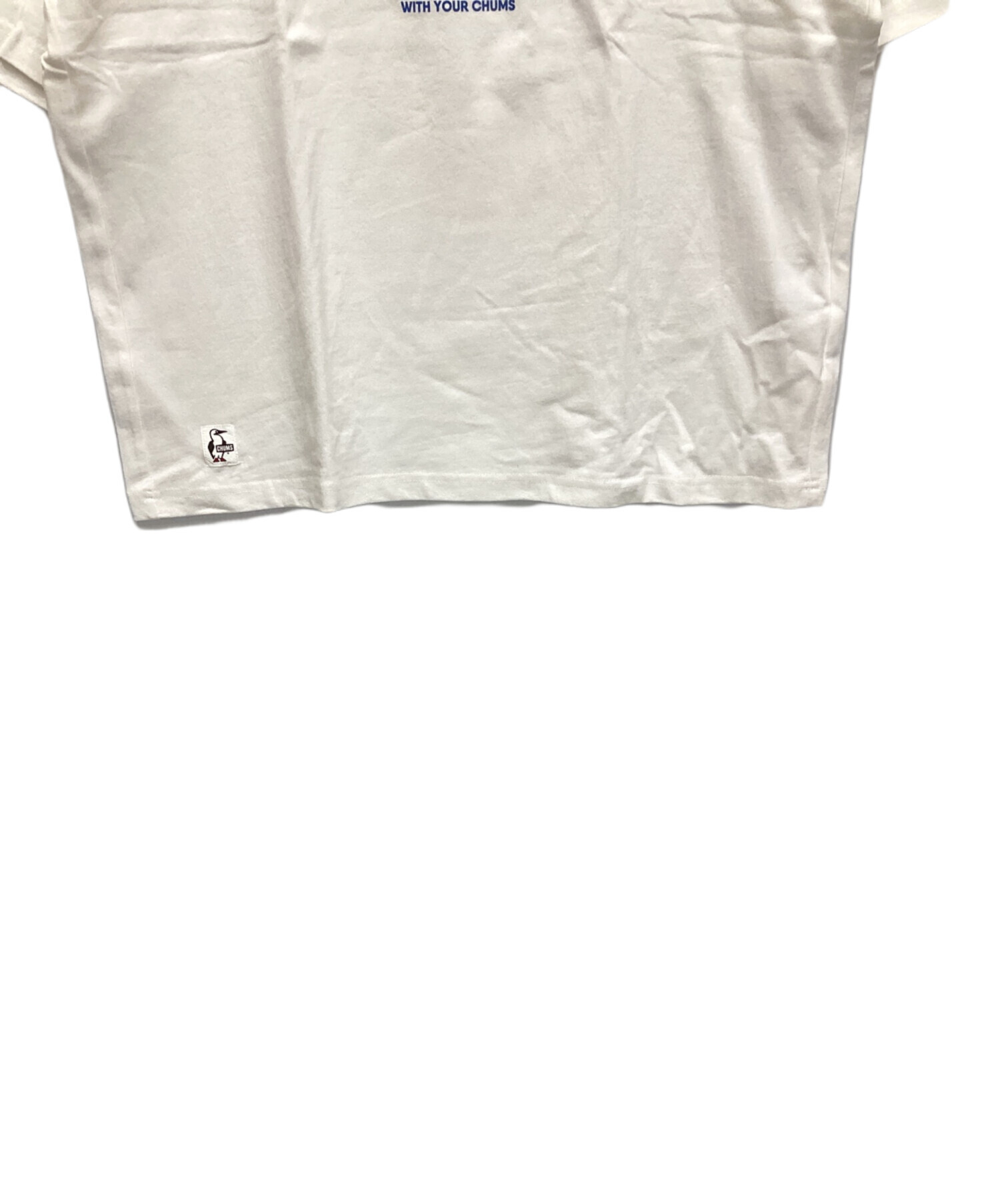 中古・古着通販】CHUMS (チャムス) Tシャツ ホワイト サイズ:XL 未使用 