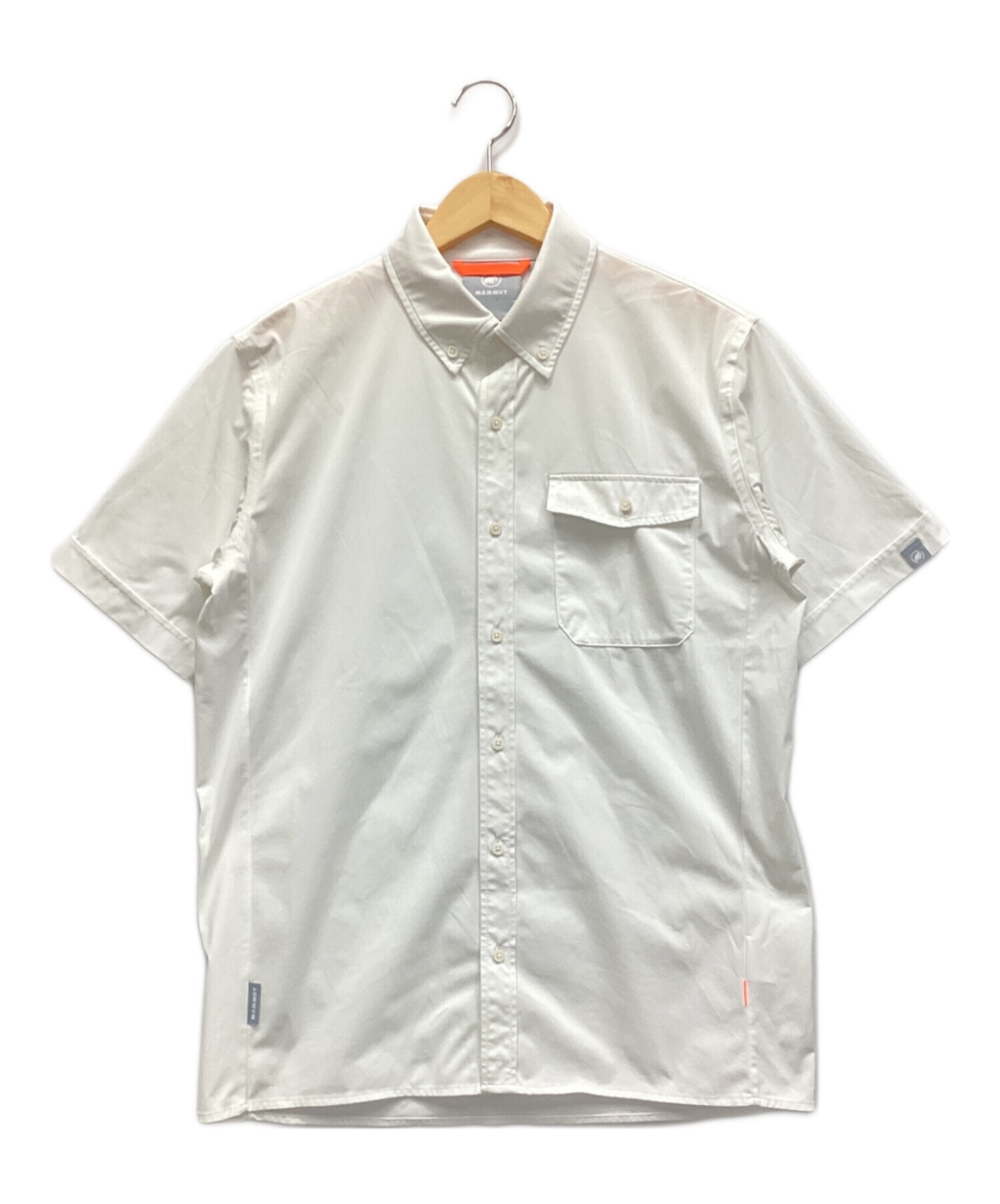 中古・古着通販】MAMMUT (マムート) 半袖シャツ ホワイト サイズ:L 