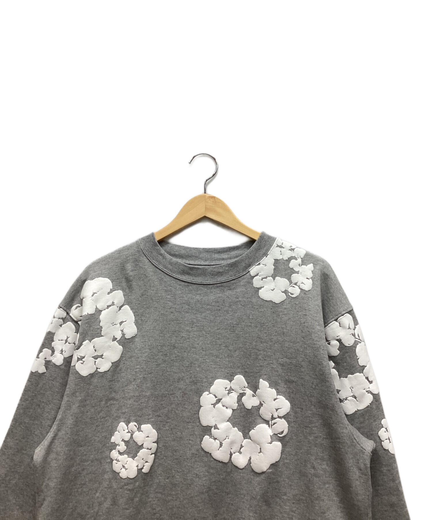 デニムティアーズ スウェット グレー 中古・古着通販】Denim Tears (デニムティアーズ) スウェット ライト