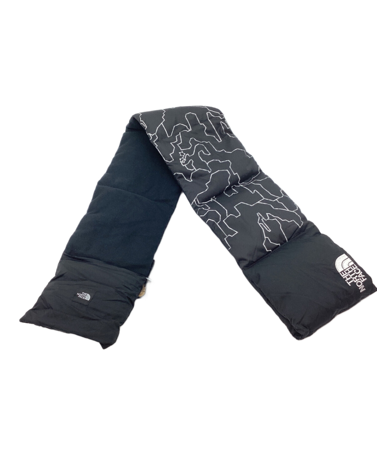 THE NORTH FACE ザノースフェイス マフラー  黒 【古着】【中古】【送料無料】 中古・古着通販】THE NORTH FACE (ザ ノース フェイス) マフラー