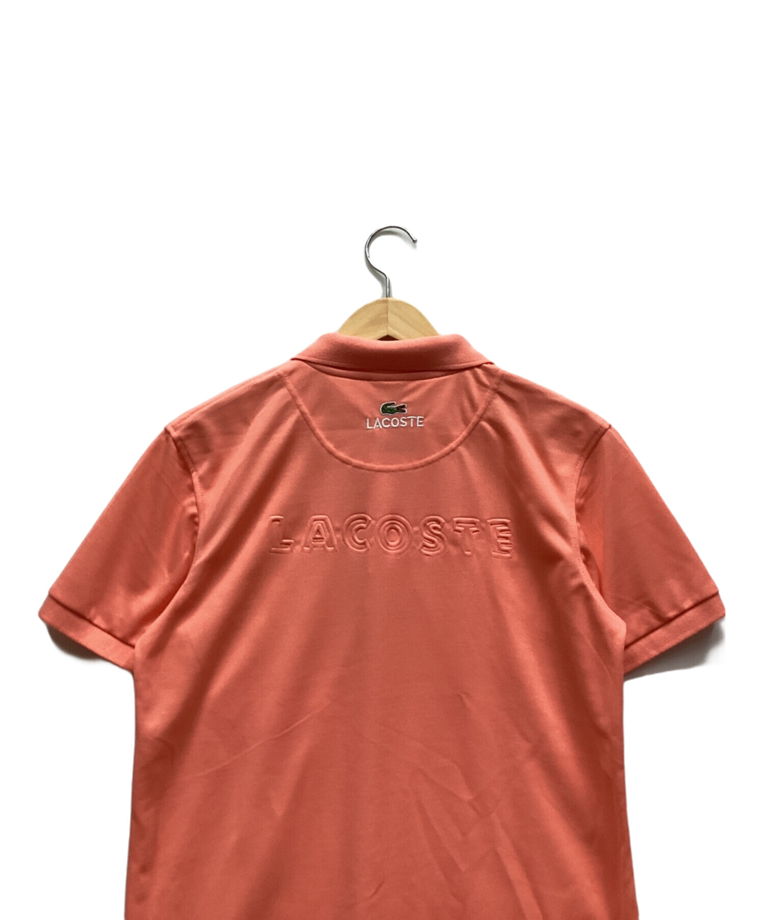 中古・古着通販】LACOSTE (ラコステ) ポロシャツ ピンク サイズ:4 