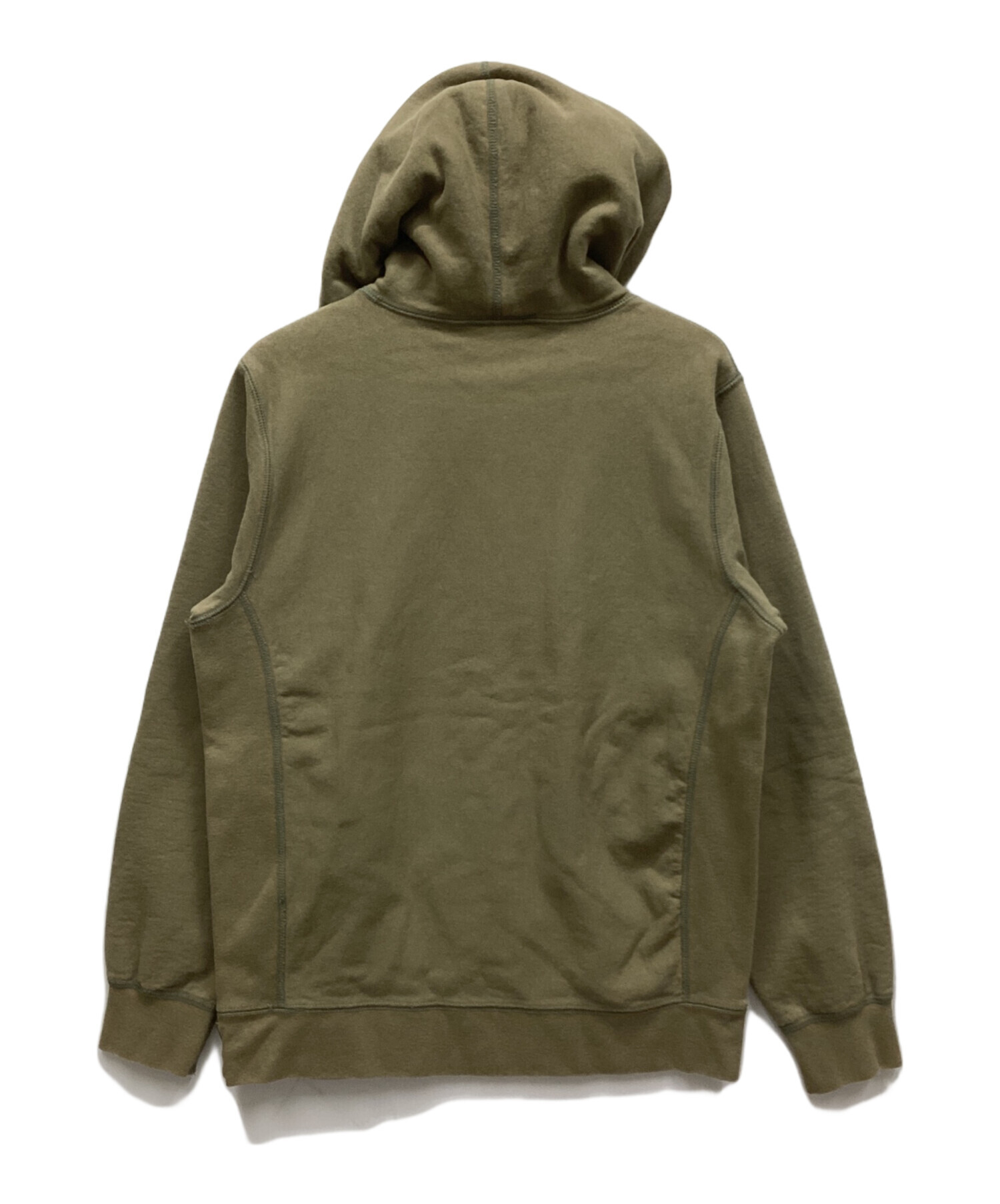 中古・古着通販】SUPREME (シュプリーム) スウェットパーカー カーキ