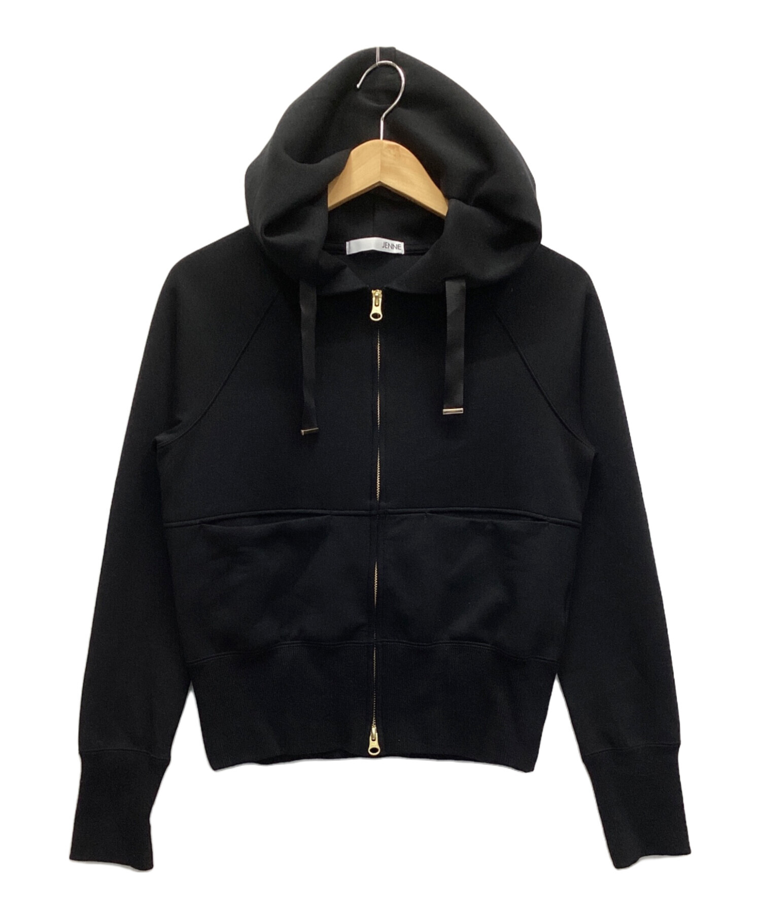 【タグ付き未使用】JENNE美ラインパーカーSブラック 日本製美ラインパーカー｜JENNE(ジェンヌ)公式通販：パリジェンヌの