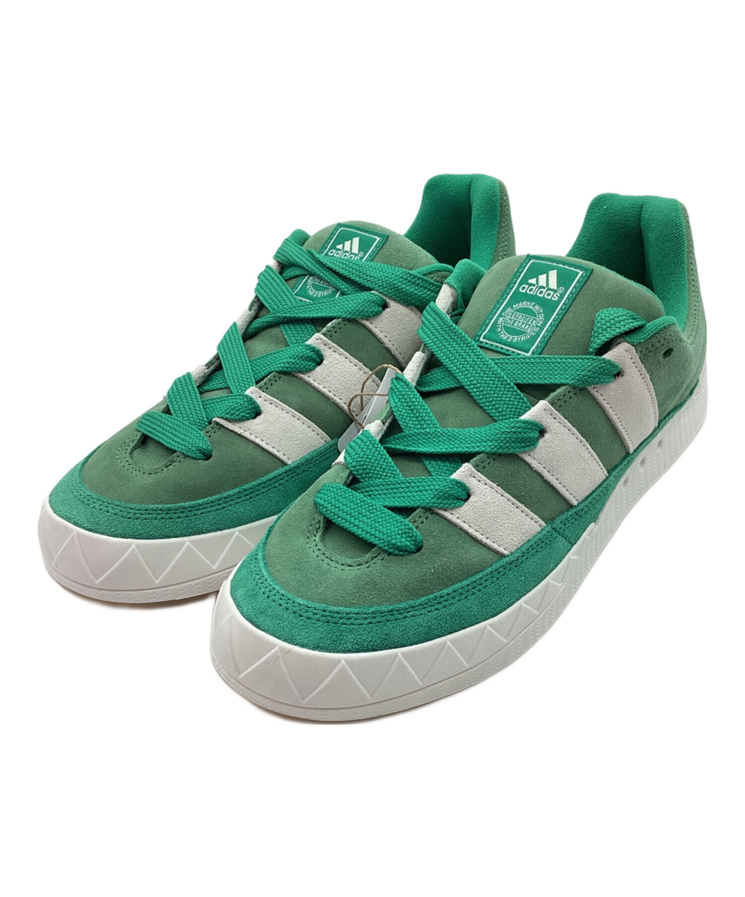 中古・古着通販】adidas (アディダス) スニーカー グリーン サイズ:30