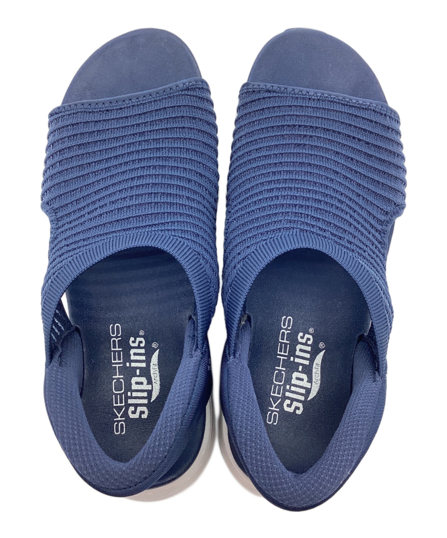 中古・古着通販】SKECHERS (スケッチャーズ) サンダル ネイビー サイズ