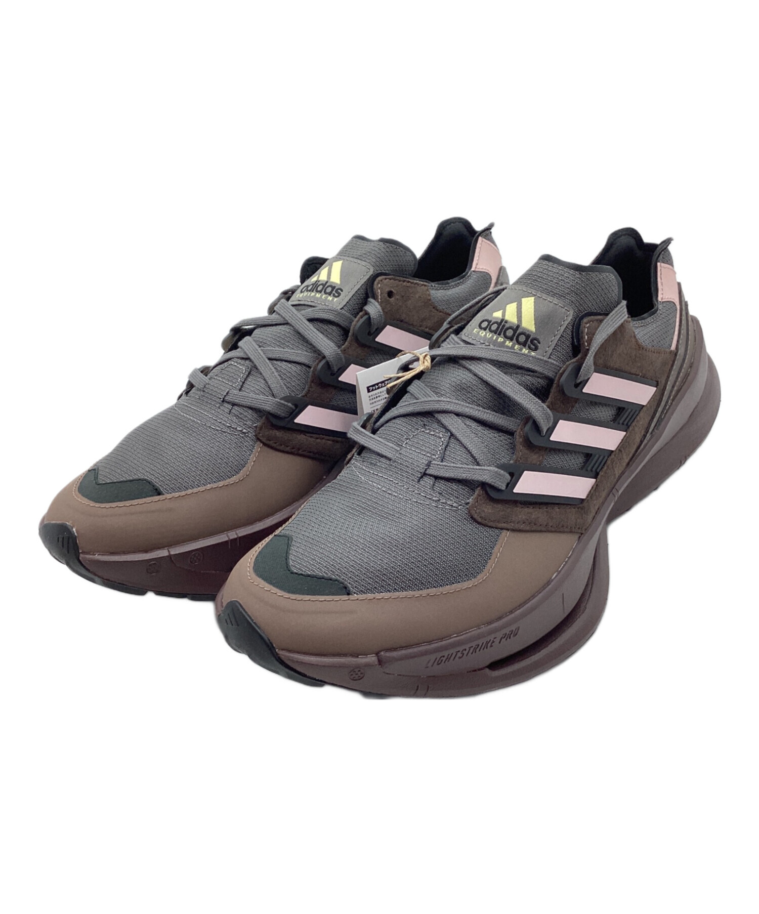 中古・古着通販】adidas (アディダス) シューズ グレー×ブラウン 