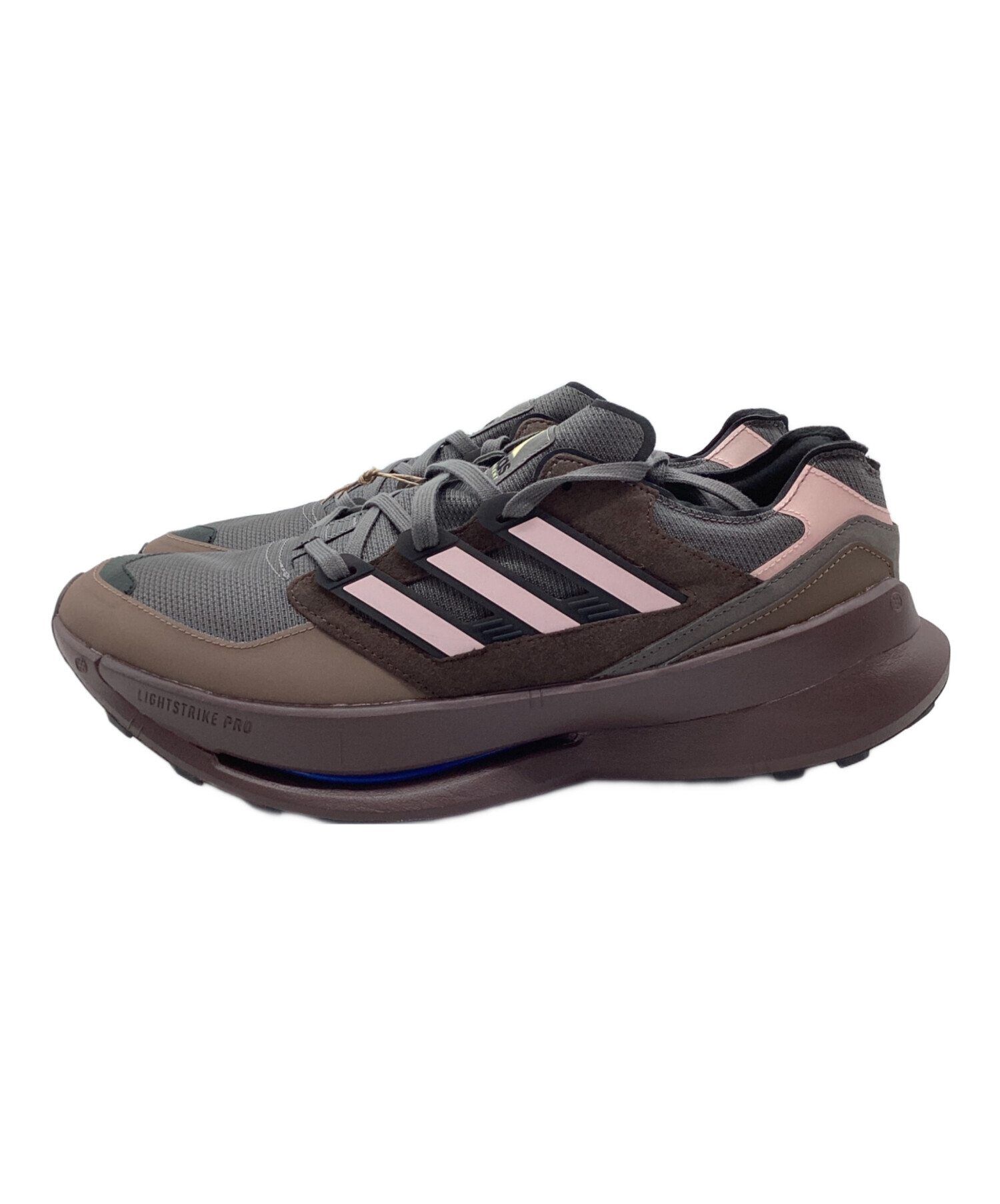 中古・古着通販】adidas (アディダス) シューズ グレー×ブラウン 