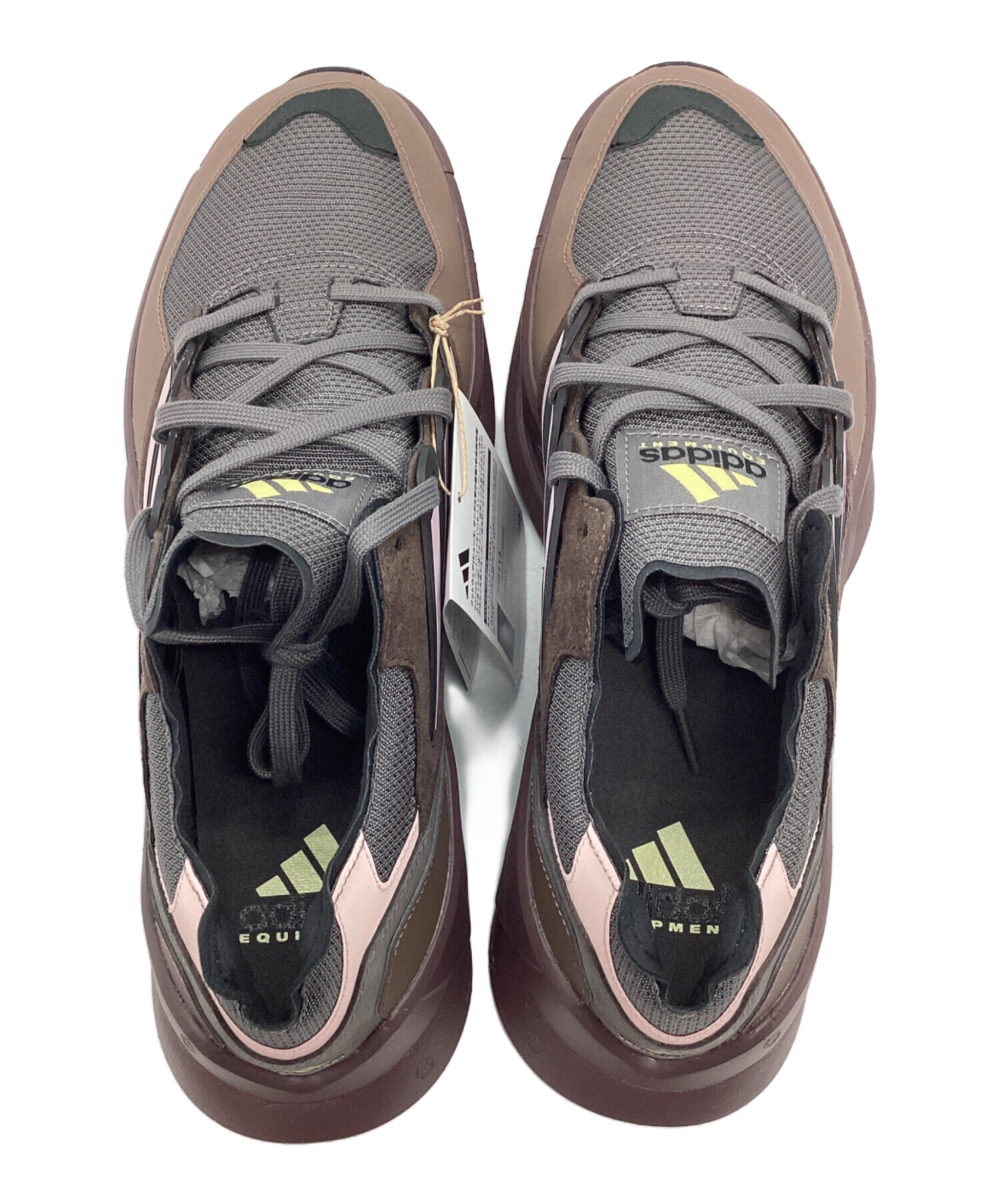 中古・古着通販】adidas (アディダス) シューズ グレー×ブラウン 