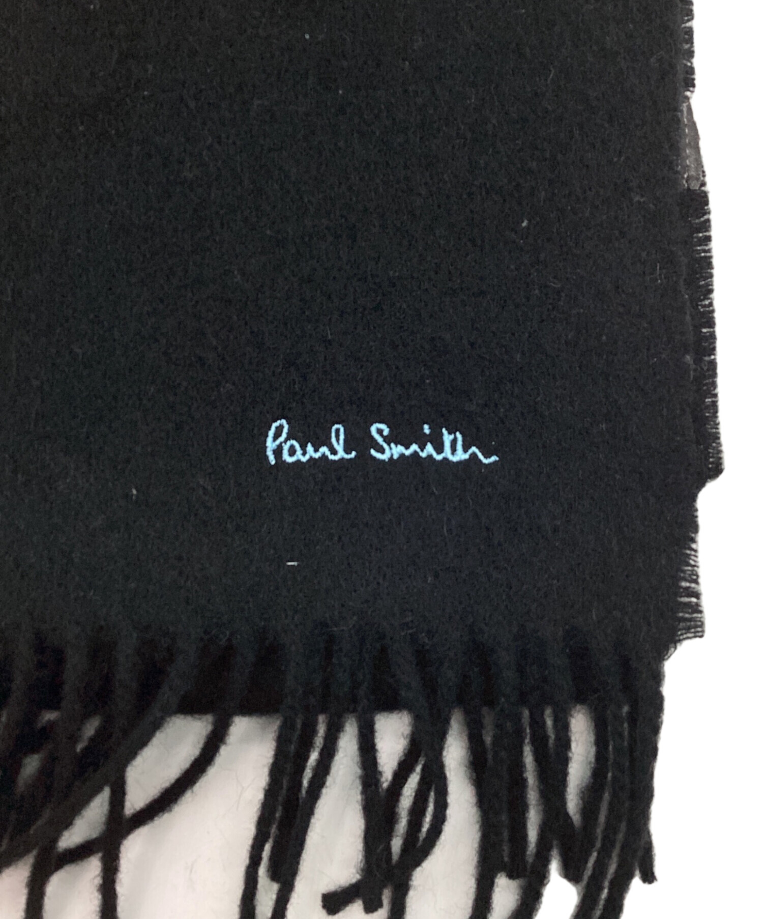 中古・古着通販】PAUL SMITH (ポールスミス) マフラー ブラック