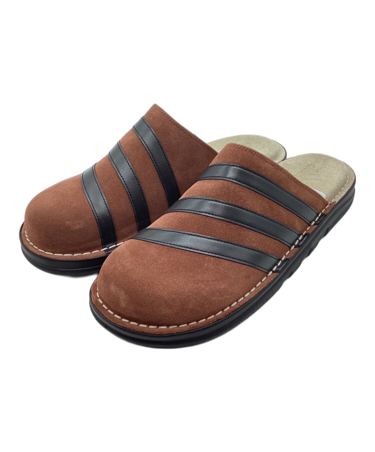 大人気★adidas★アディダス★24.5㎝★ボア付き★サンダル★ブラウン 中古・古着通販】adidas (アディダス) サンダル ブラウン サイズ:29.5