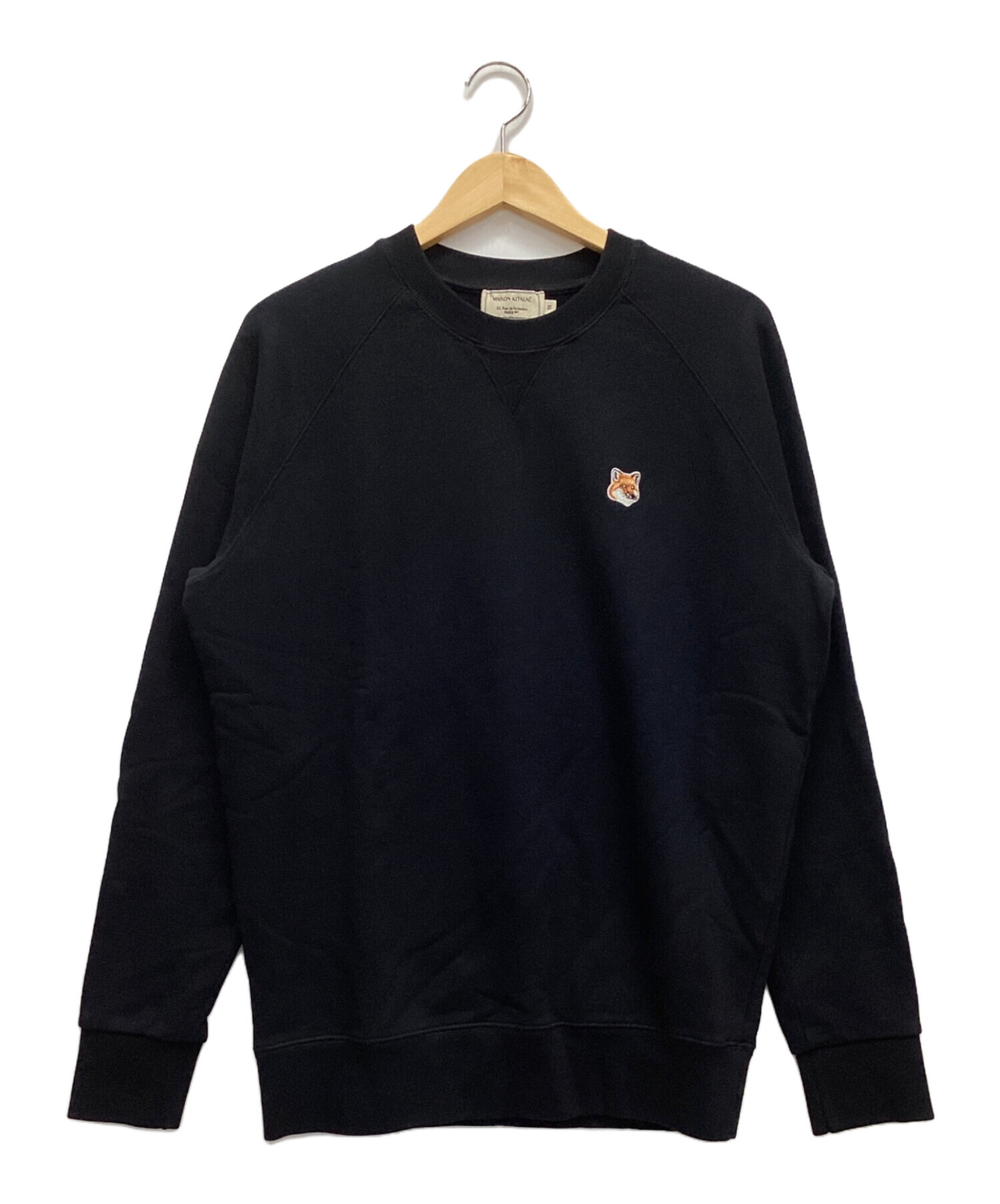 中古・古着通販】maison kitsune (メゾンキツネ) スウェット ブラック 
