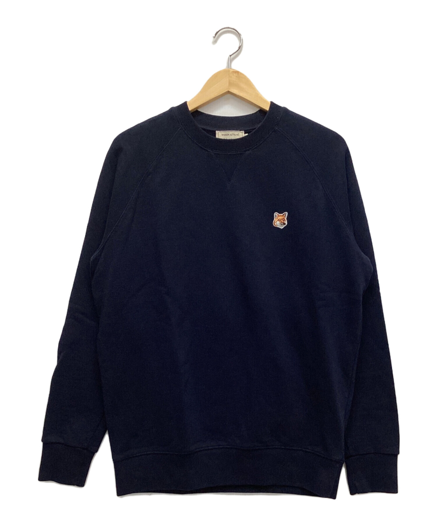 中古・古着通販】maison kitsune (メゾンキツネ) スウェット ネイビー 