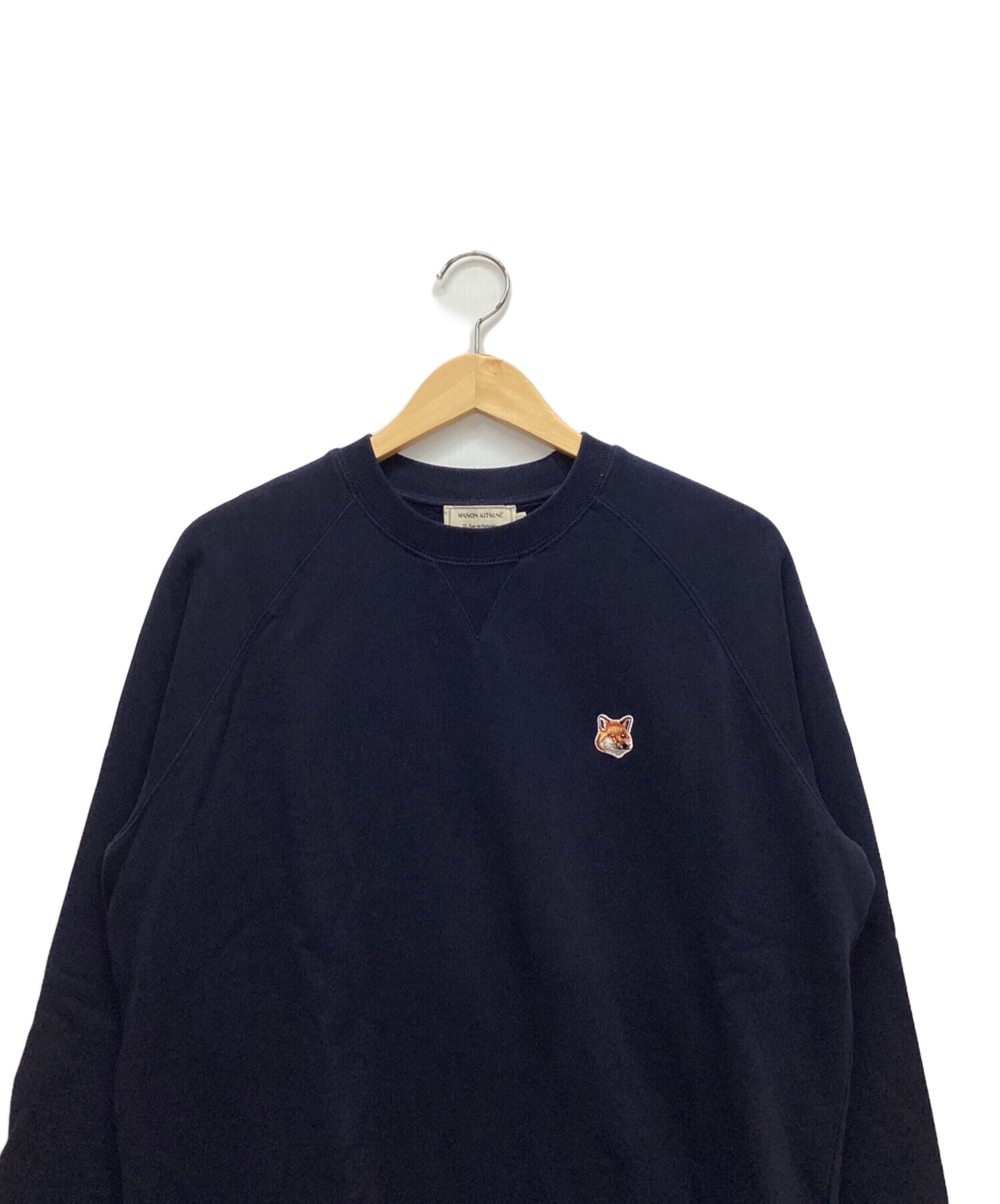 中古・古着通販】maison kitsune (メゾンキツネ) スウェット ネイビー 