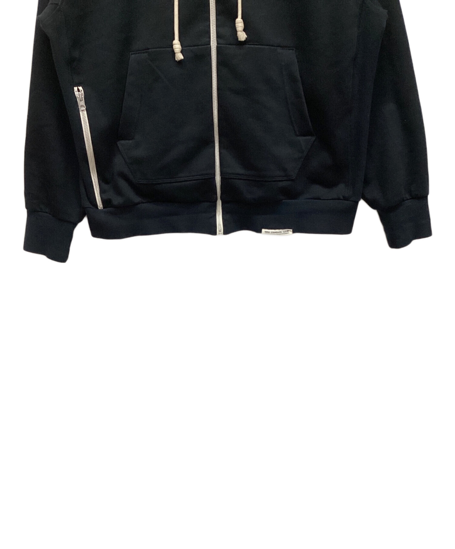 中古・古着通販】NIKE (ナイキ) ジップパーカー ブラック サイズ:XL