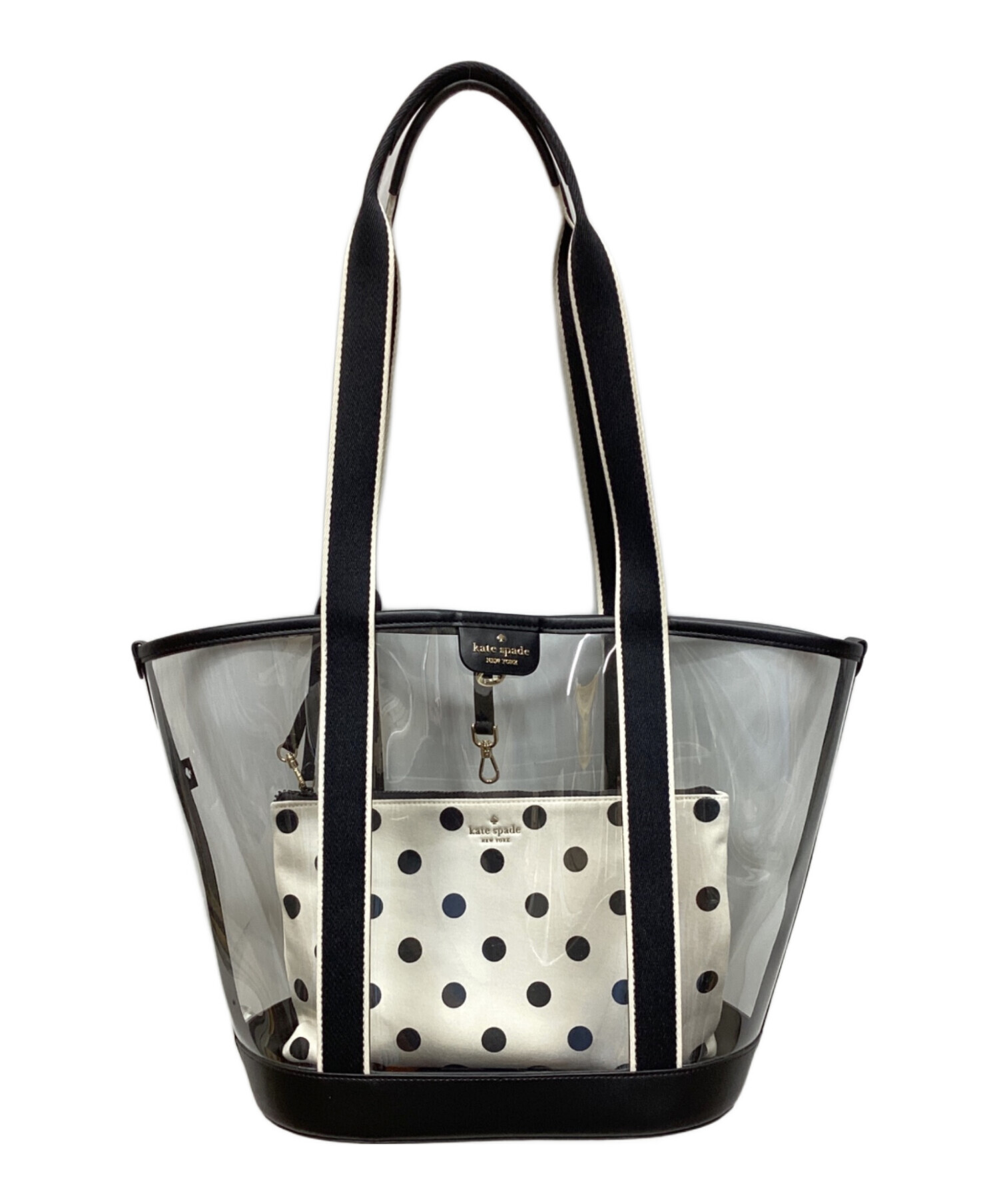 kate spade クリアトートバッグ kate spade クリアトートバッグとポーチ