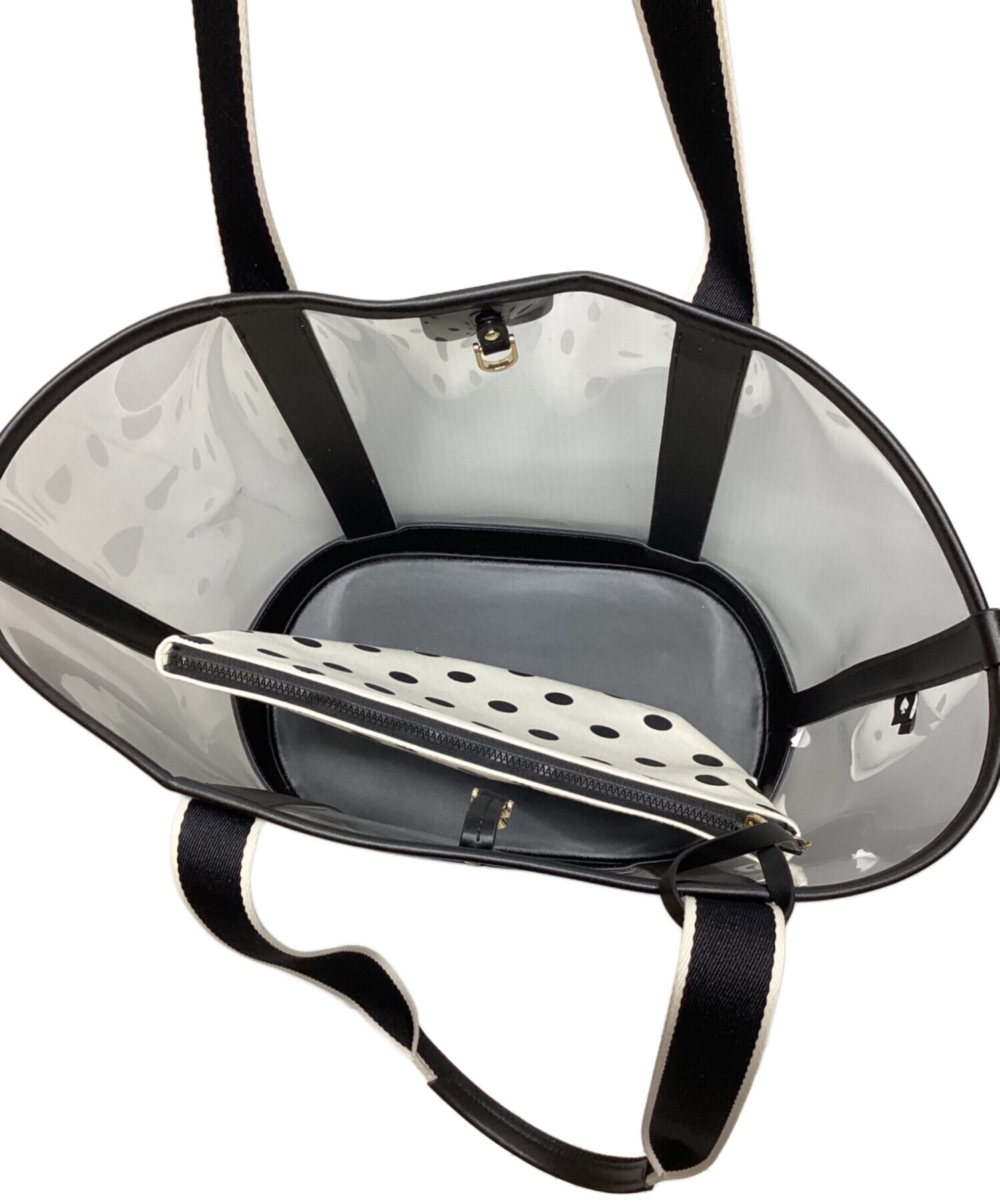中古・古着通販】Kate Spade (ケイトスペード) クリアトートバッグ 