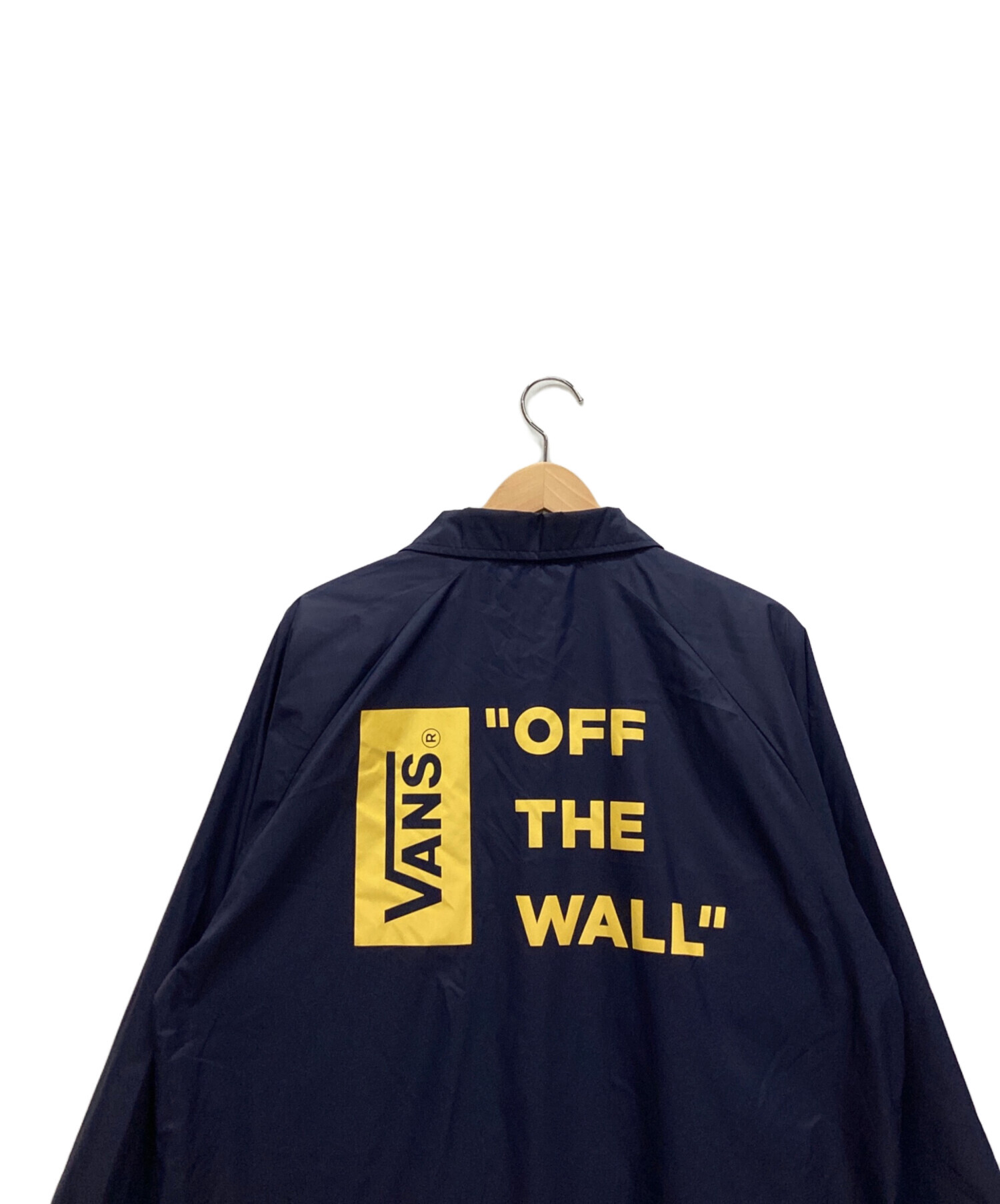 中古・古着通販】VANS (バンズ) コーチジャケット ネイビー サイズ:L