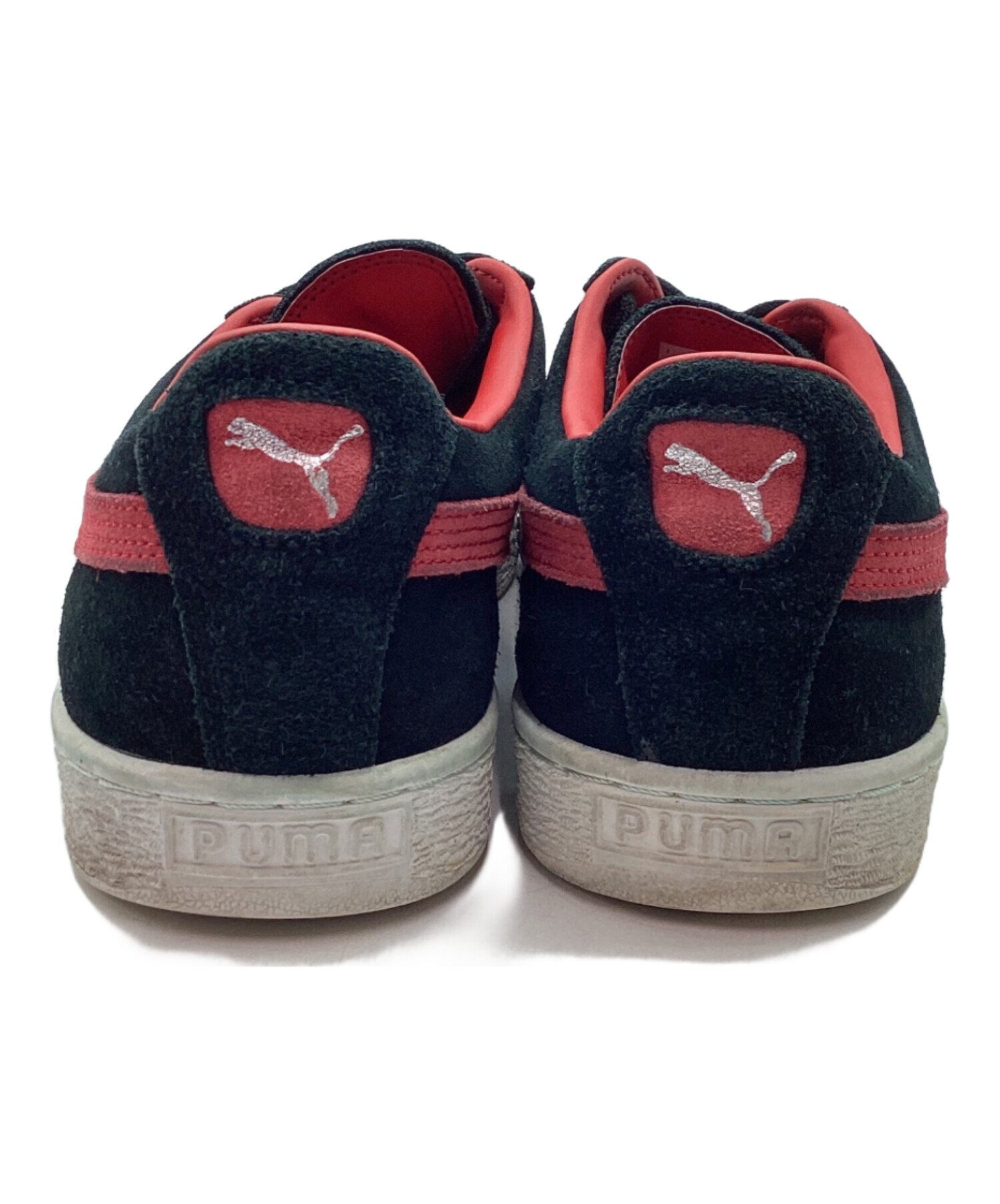 中古・古着通販】PUMA (プーマ) スニーカー ブラック×レッド サイズ:28 