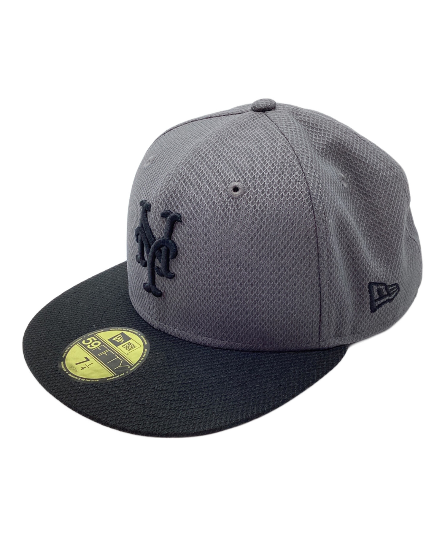中古・古着通販】New Era (ニューエラ) キャップ グレー×ブラック