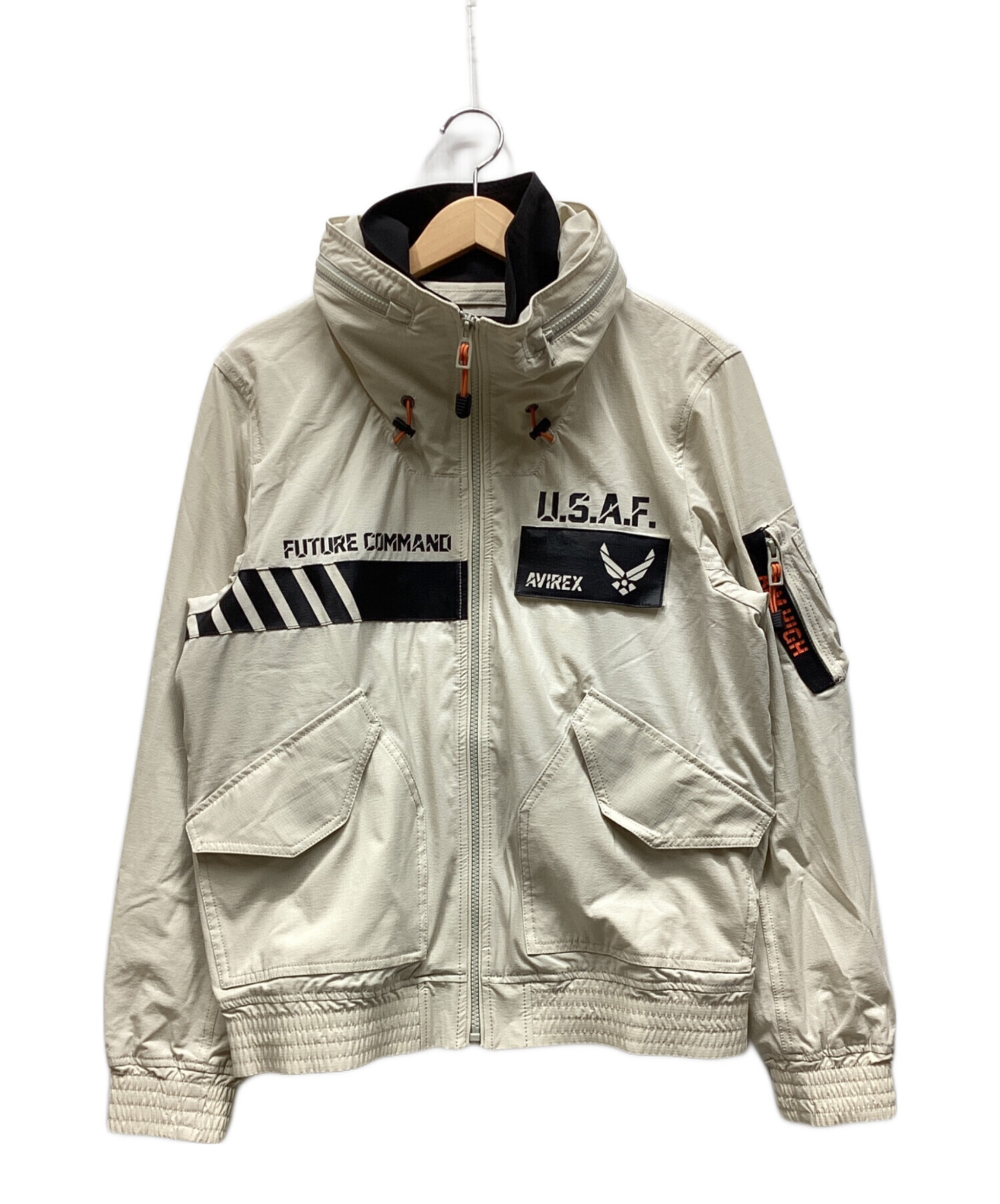 AVIREXナイロンジャケット 中古・古着通販】AVIREX (アヴィレックス) ナイロンジャケット