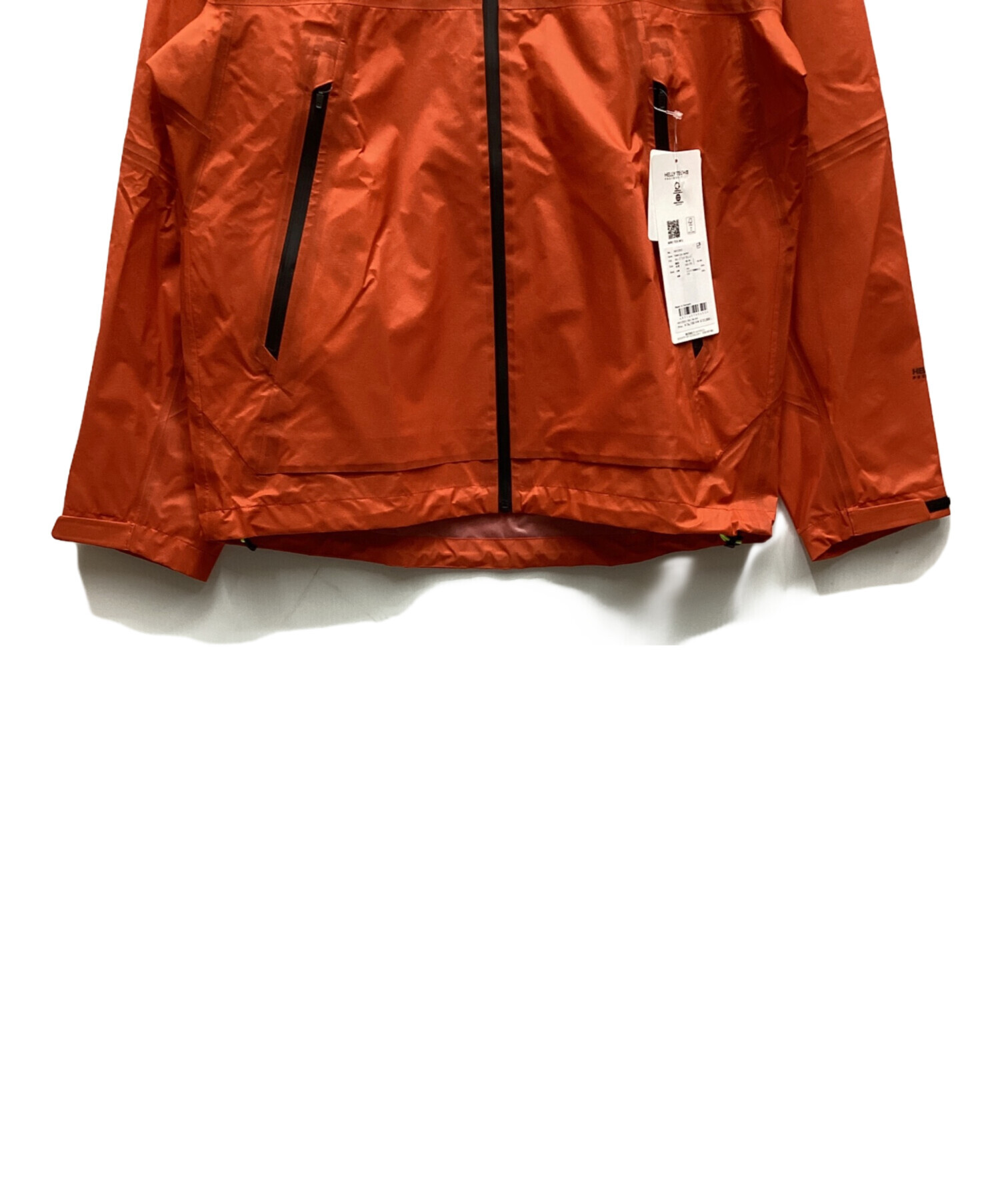 中古・古着通販】helly tech (-) マウンテンパーカー オレンジ サイズ