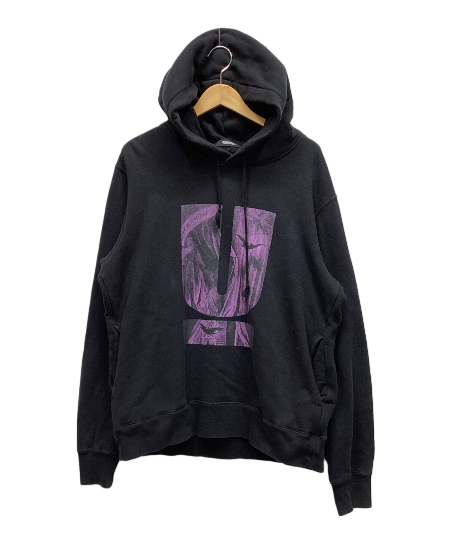 中古・古着通販】UNDERCOVER (アンダーカバー) パーカー ブラック 