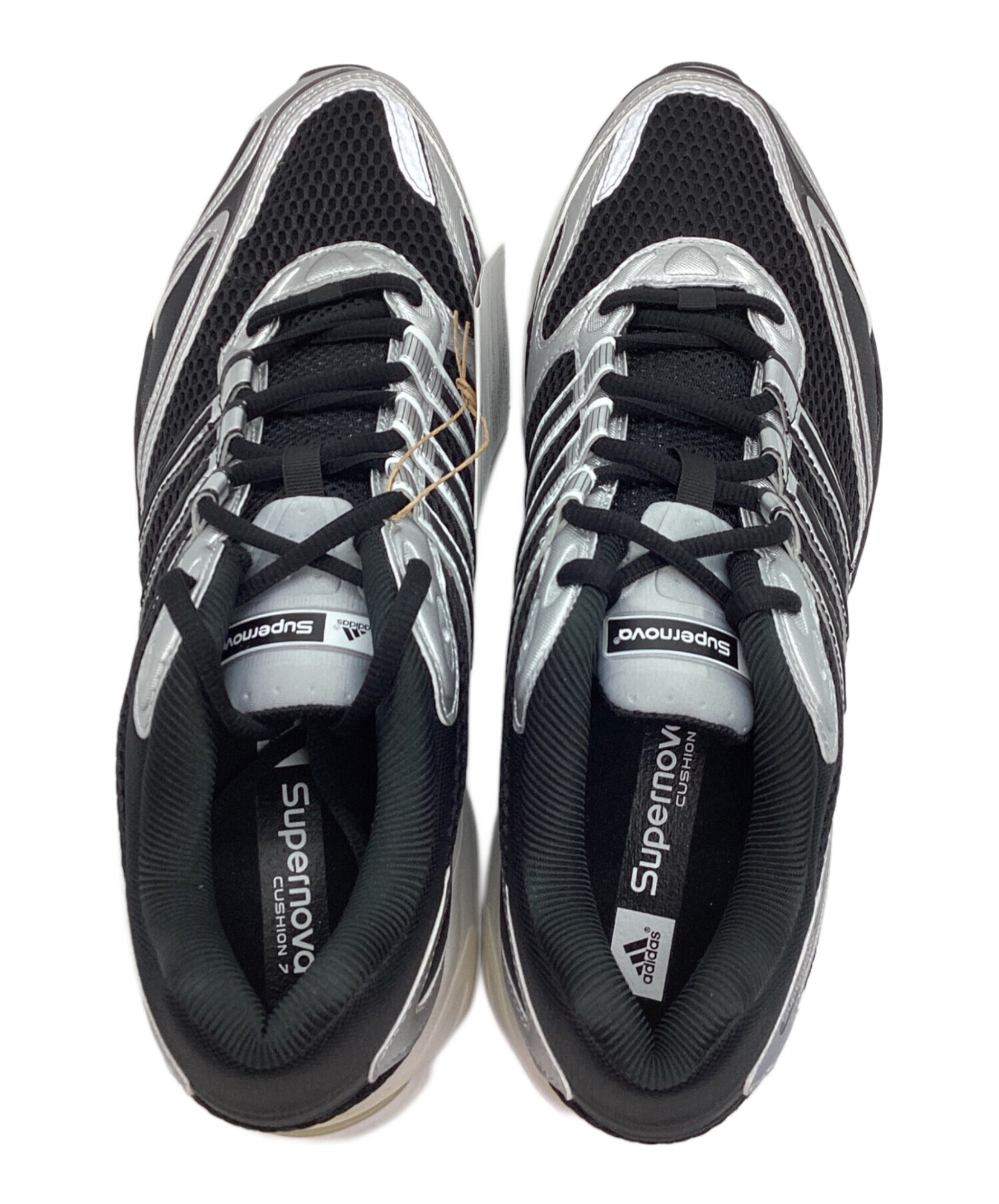 中古・古着通販】adidas (アディダス) スニーカー ブラック×シルバー 