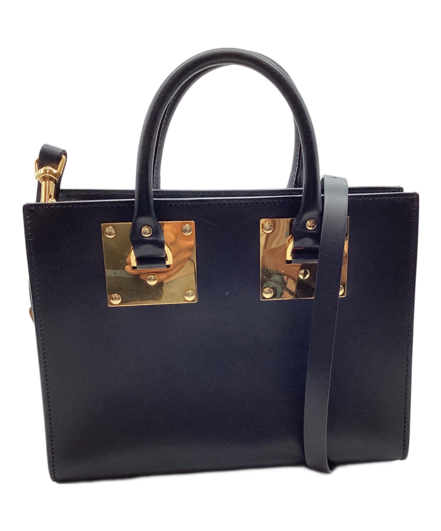 新品 sophie hulme ソフィーヒュルム ショルダーバッグ 中古・古着通販】sophie hulme (ソフィーヒュルム) ショルダーバッグ