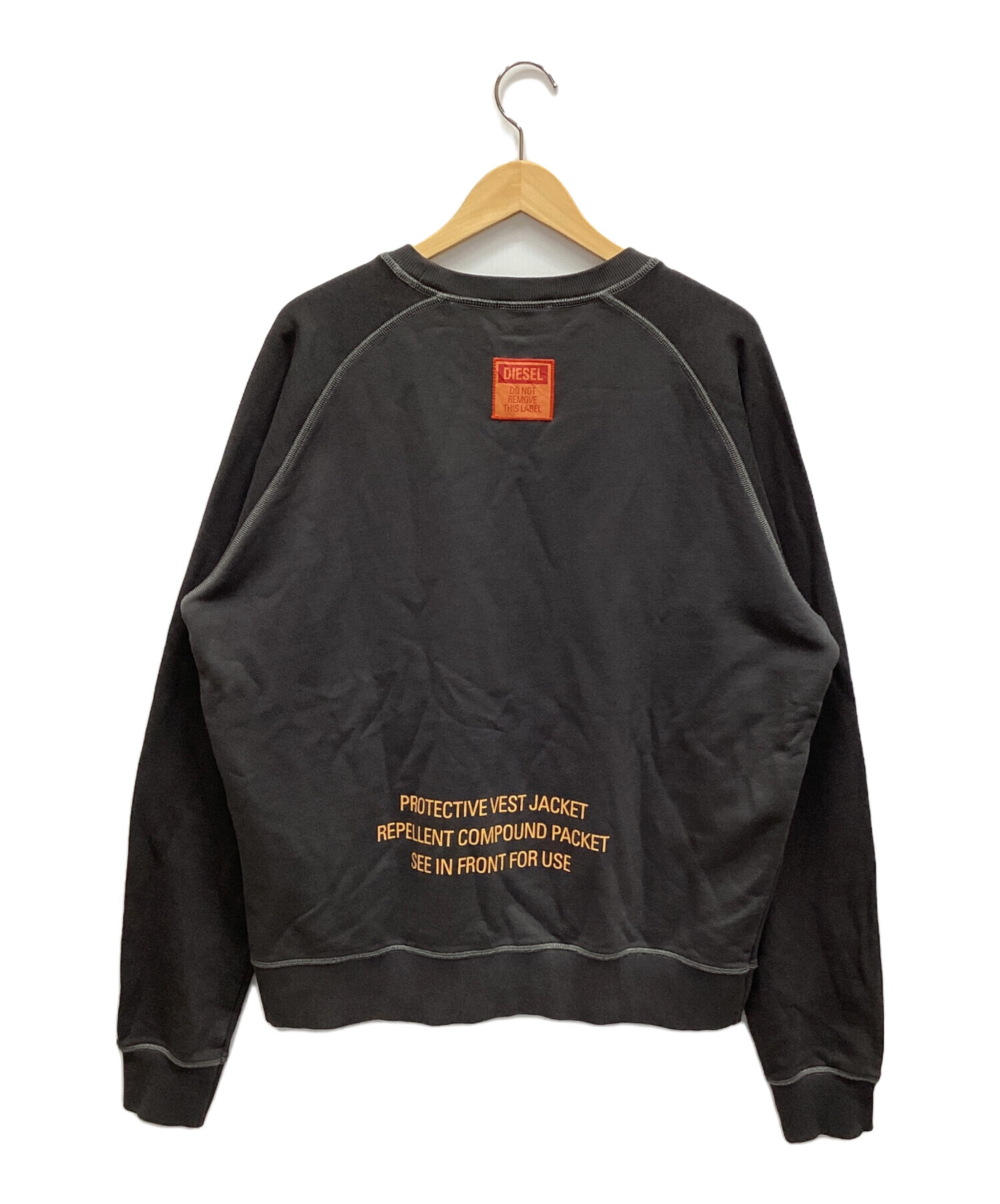 中古・古着通販】DIESEL (ディーゼル) スウェット グレー サイズ:XL 