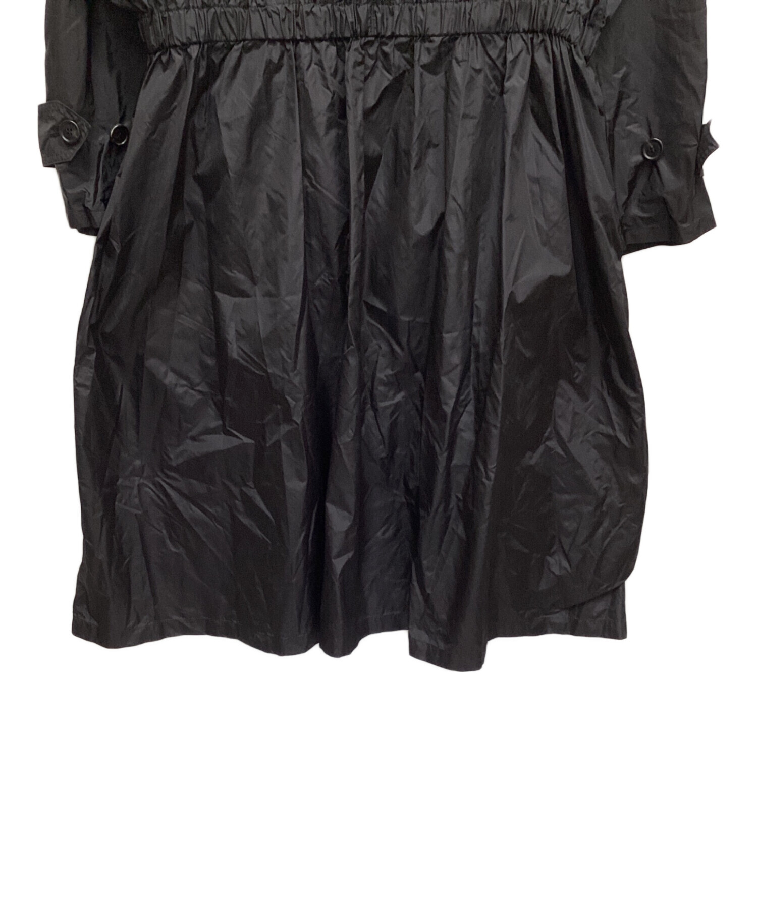 中古・古着通販】PRADA (プラダ) ナイロンコート ブラック