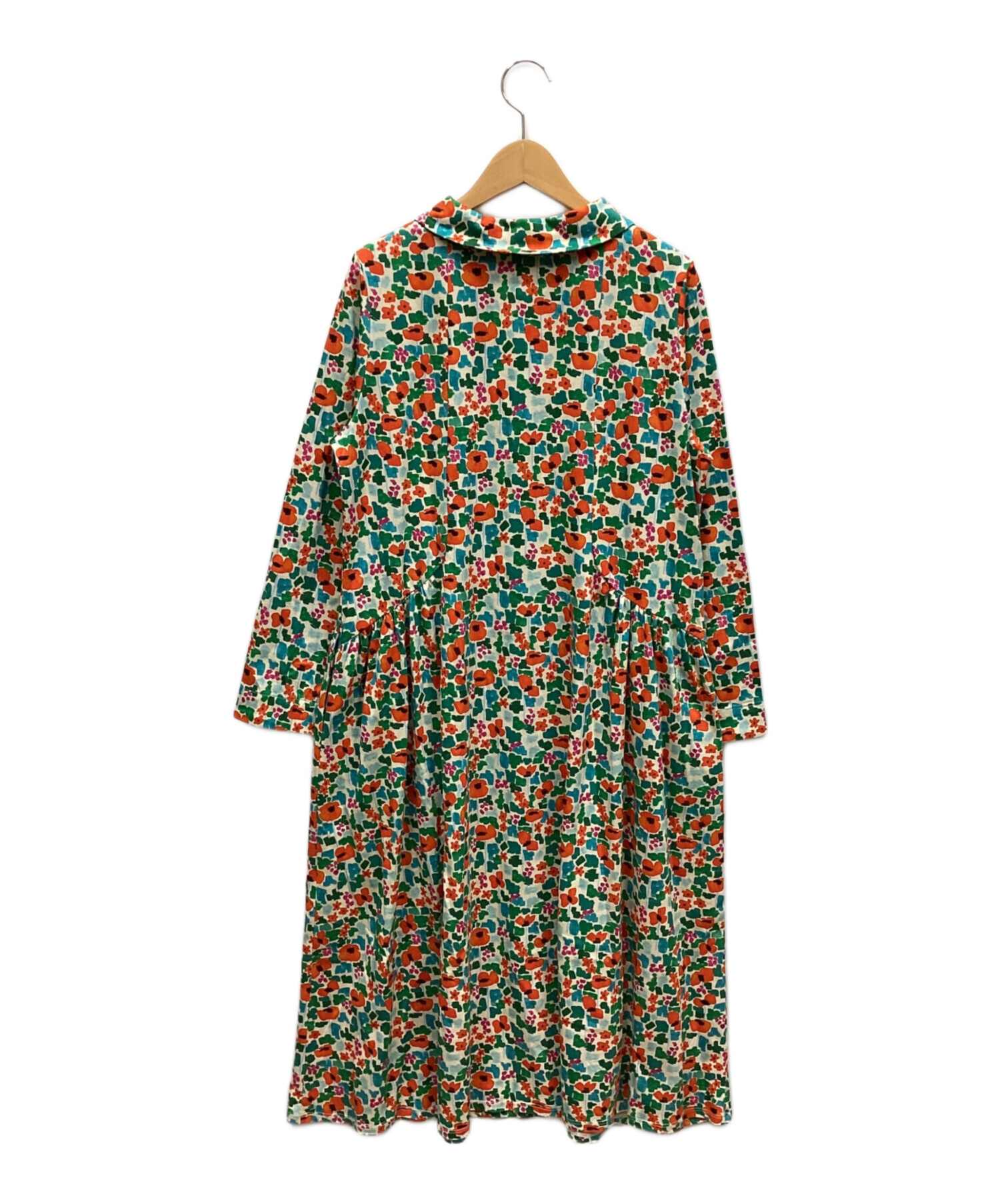 【新品タグ付き】Jocomomola　ホコモモラ　シビラ　ワンピース　40 中古・古着通販】Jocomomola (ホコモモラ) 長袖ワンピース