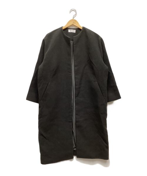 中古・古着通販】Mila Owen (ミラオーウェン) ロングコート ブラック