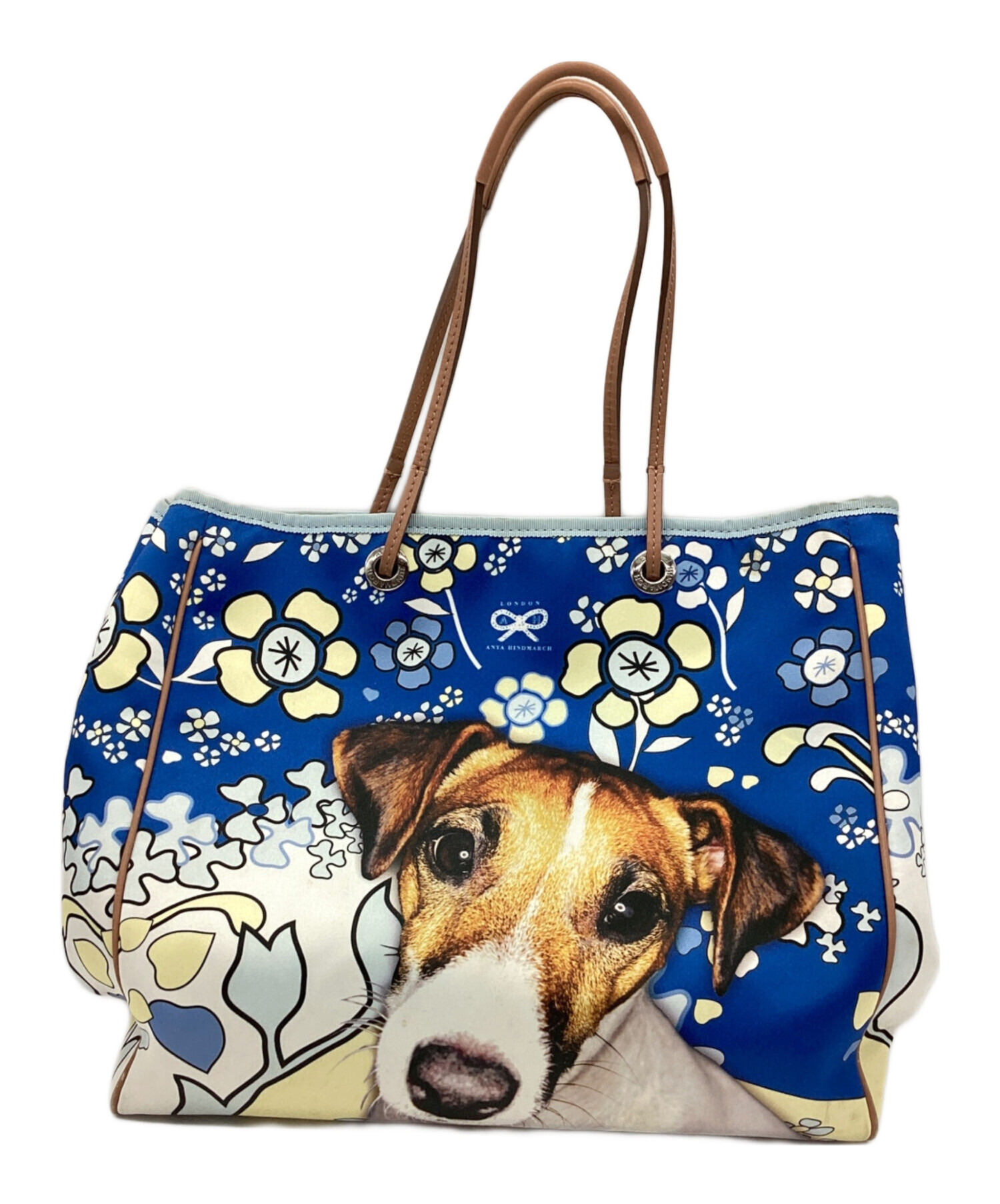 中古・古着通販】ANYA HINDMARCH (アニヤ・ハインドマーチ) 転写トート