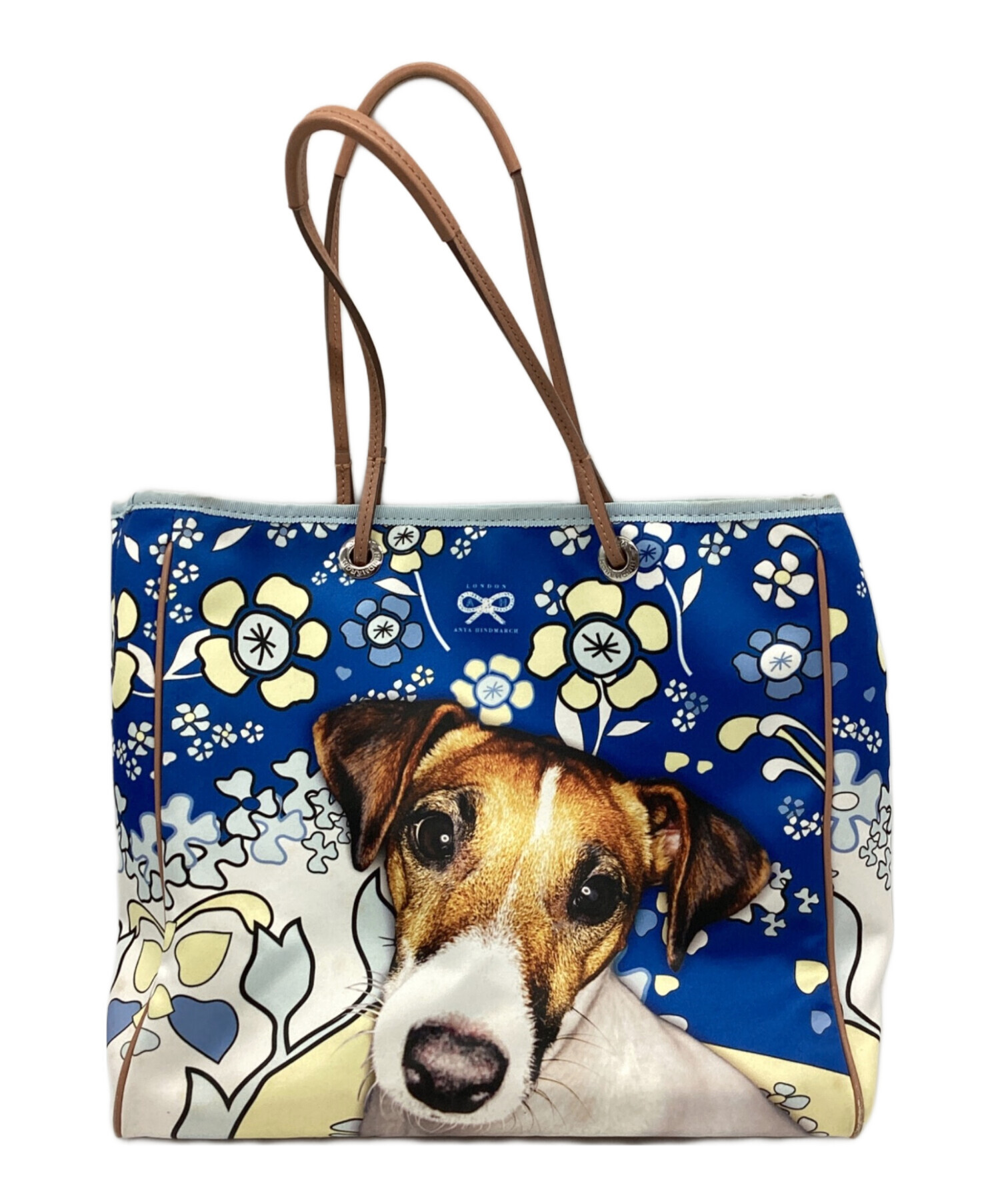 中古・古着通販】ANYA HINDMARCH (アニヤ・ハインドマーチ) 転写トート