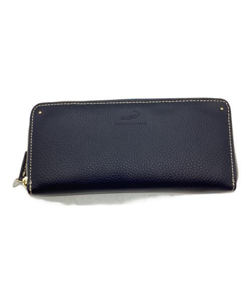 中古・古着通販】CROCODILE (クロコダイル) 長財布 ネイビー 未